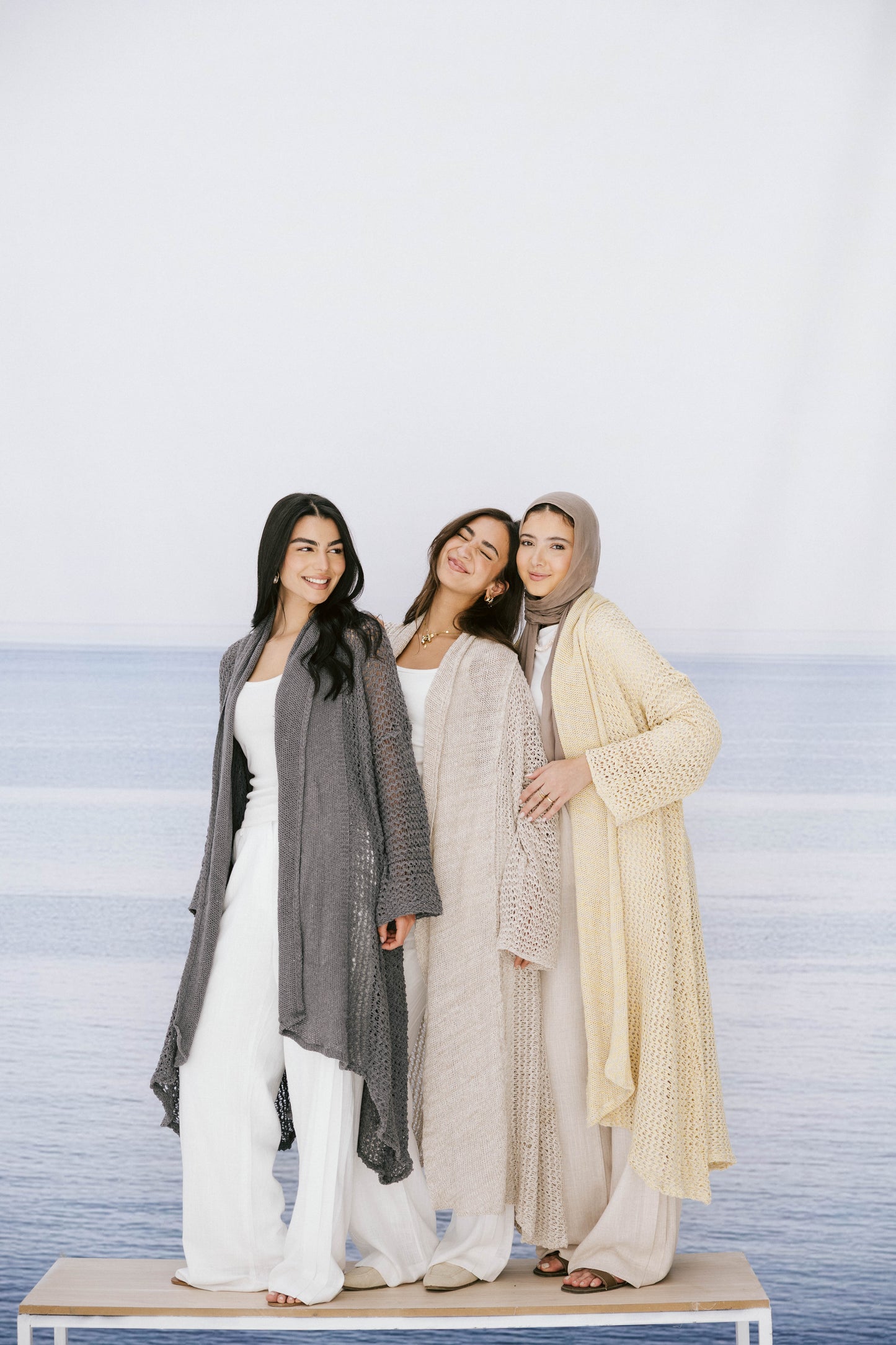 The Haze Cardigan in Beige 2.0