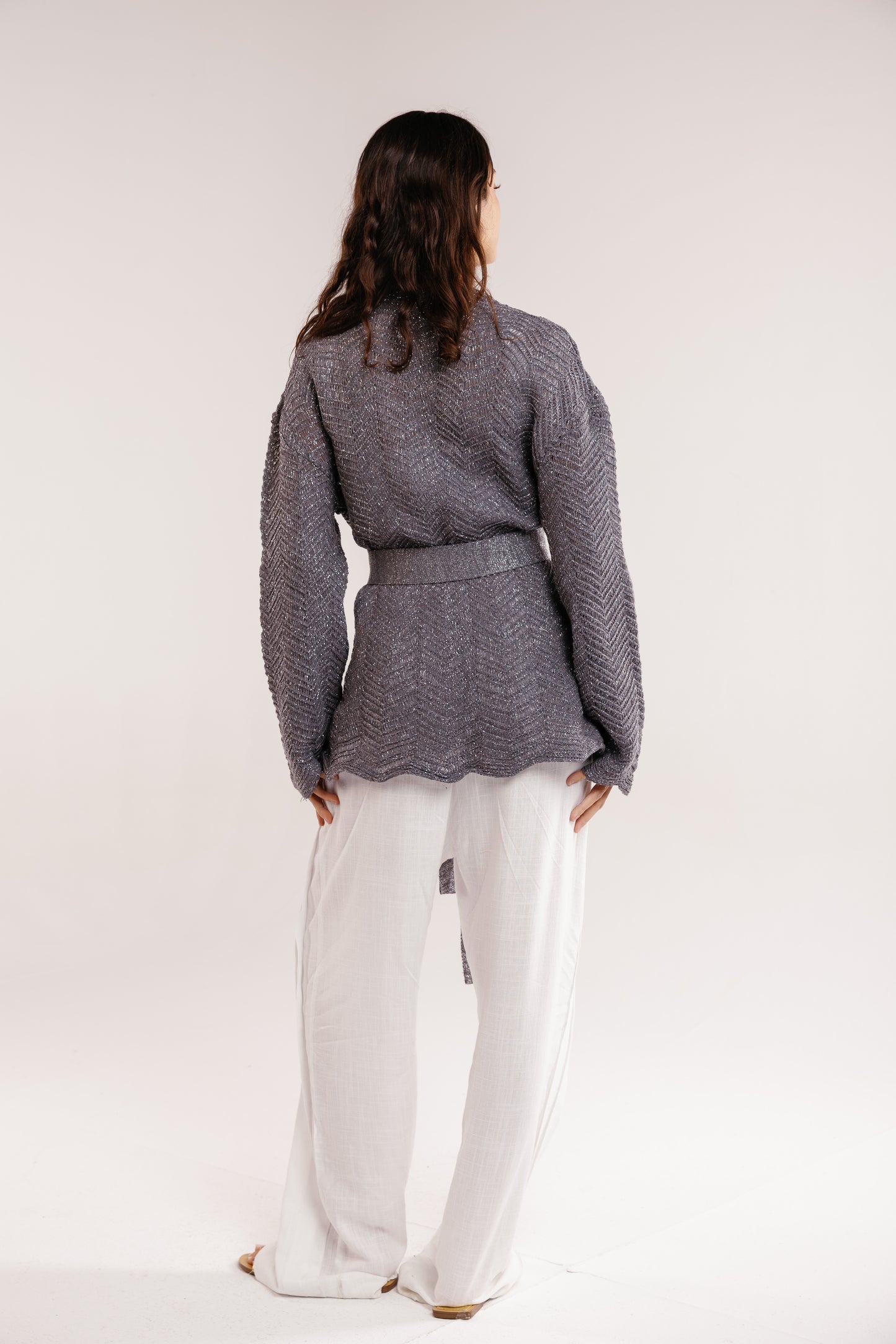 Rosalie Knit 2.0 in Shimmer Gray