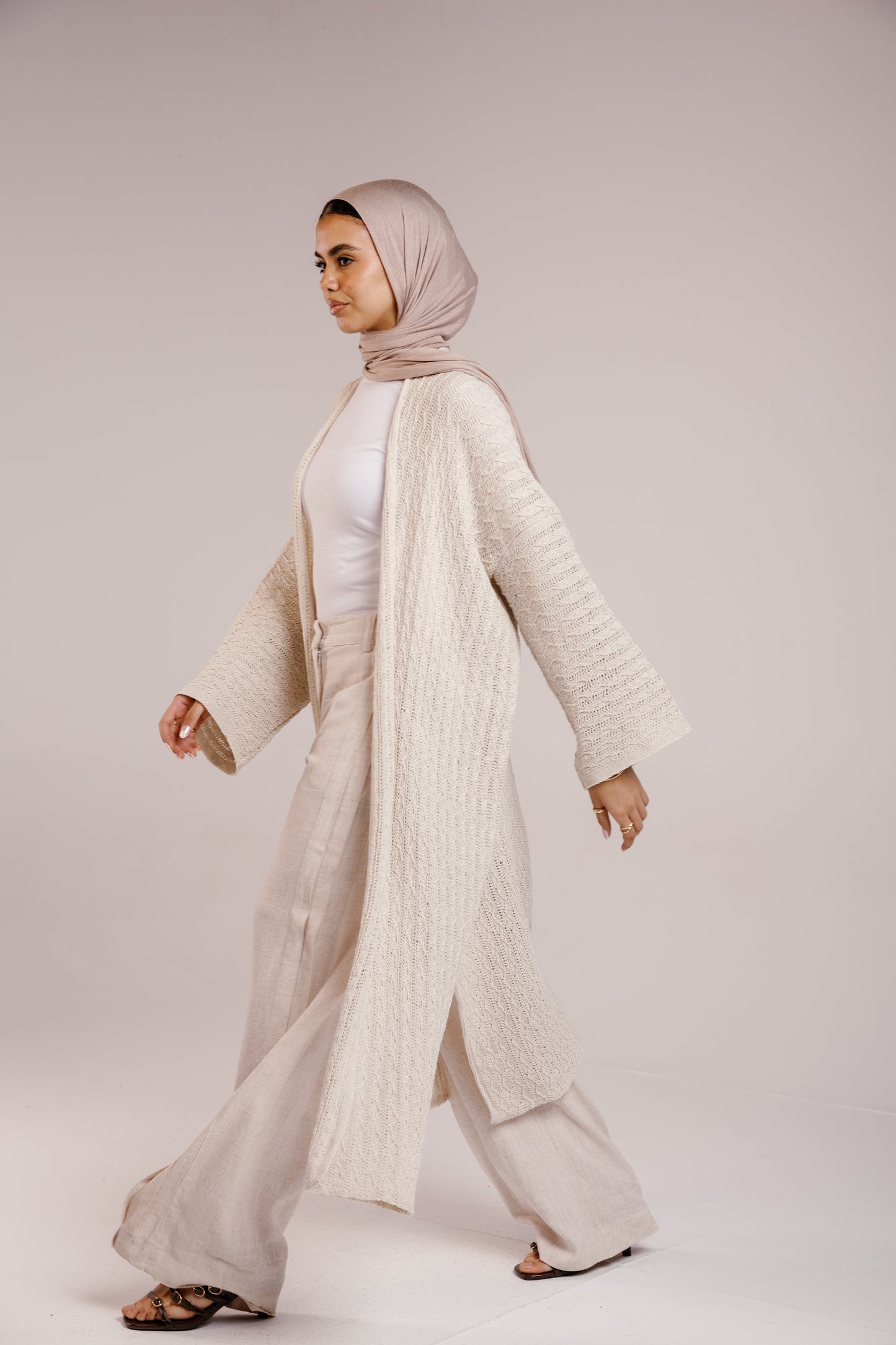 Cloud Knit Cardigan in Oat
