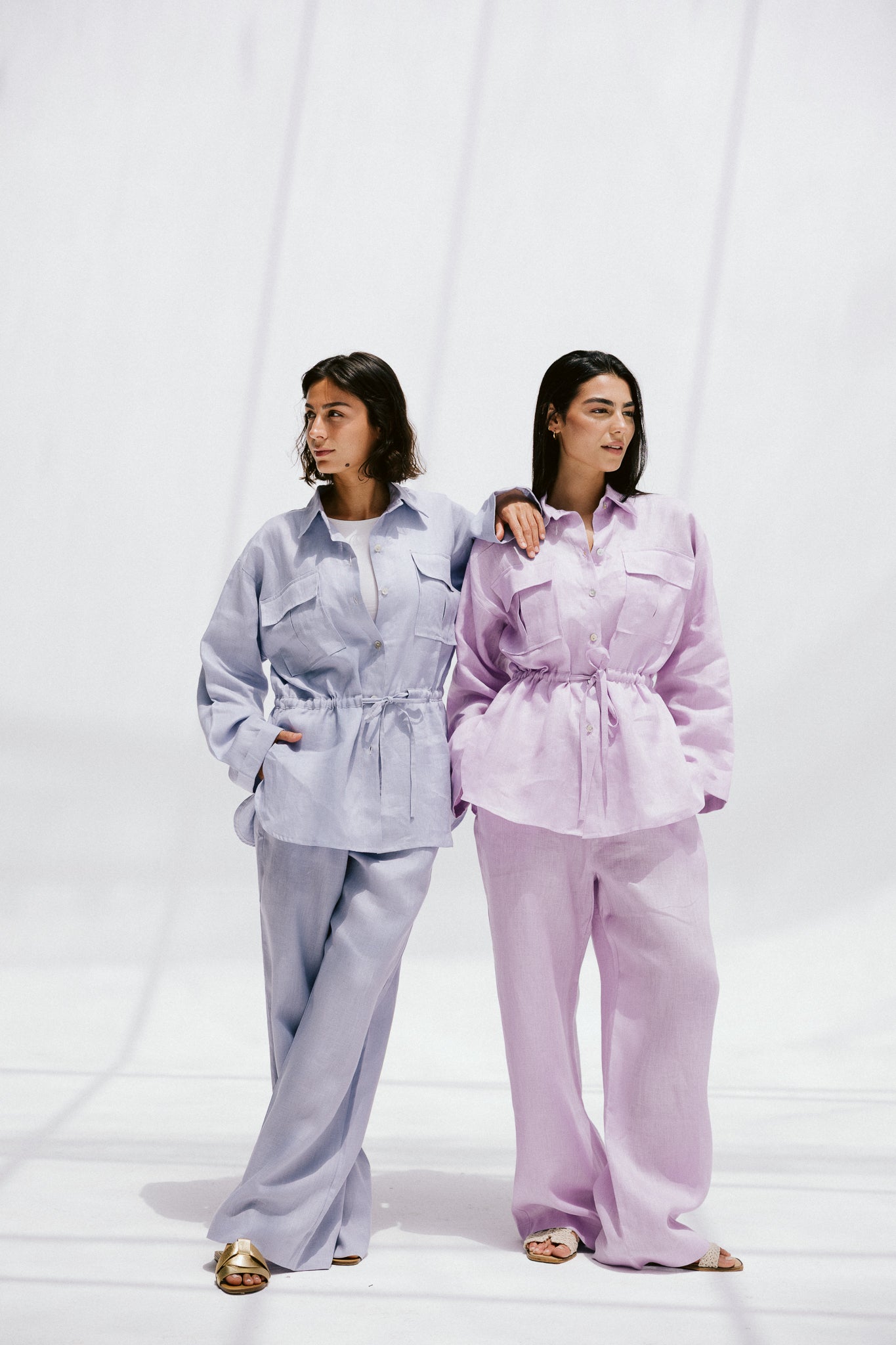 Slow Morning Pants In Lilac