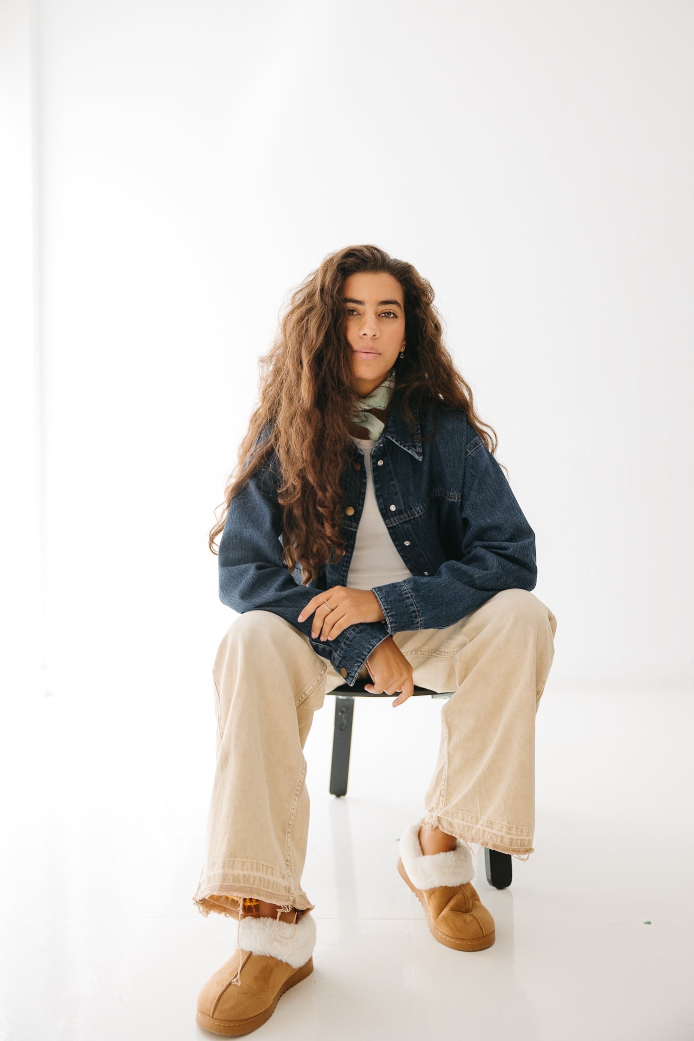 The Origin Denim Jacket in Deep Blue