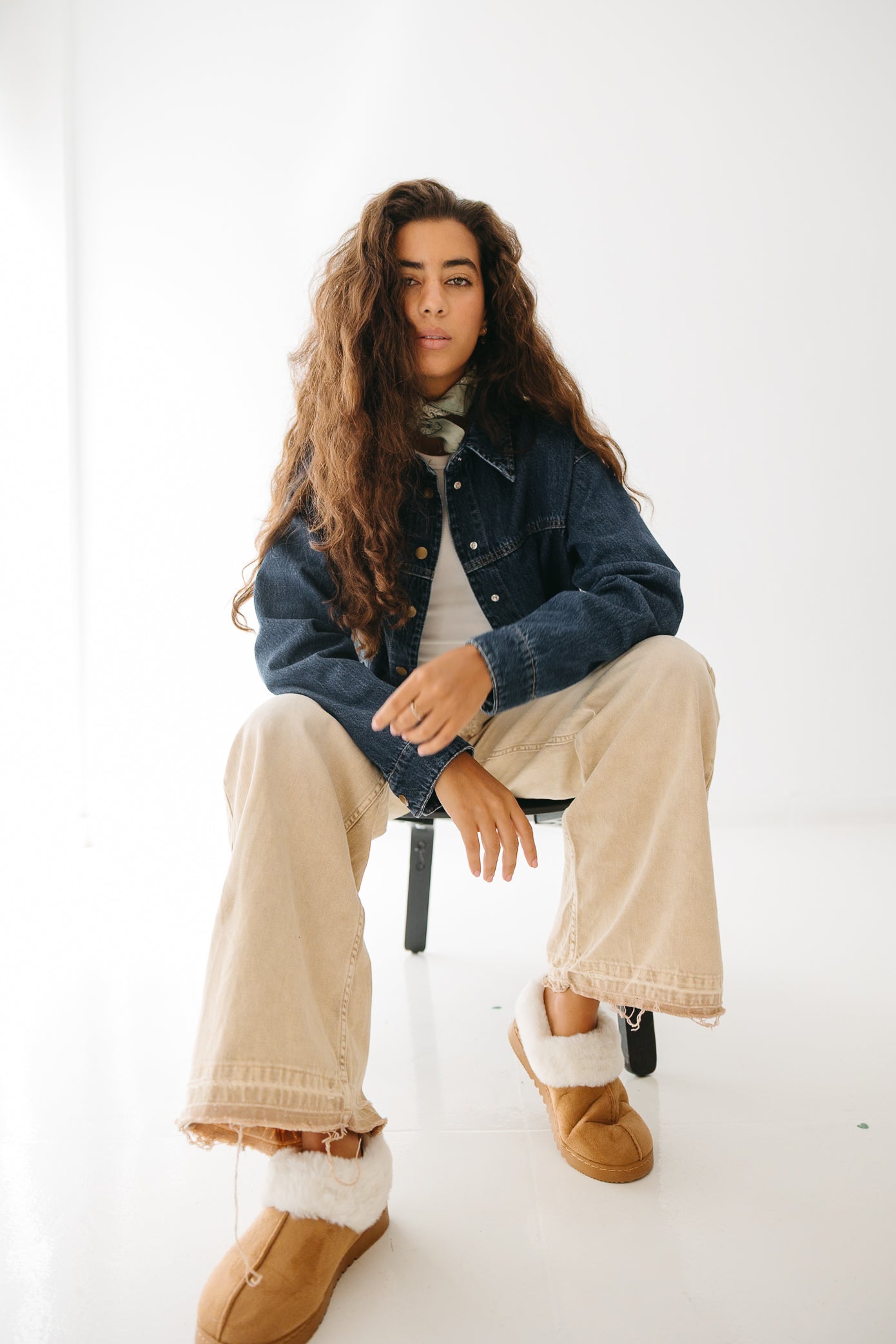 The Origin Denim Jacket in Deep Blue