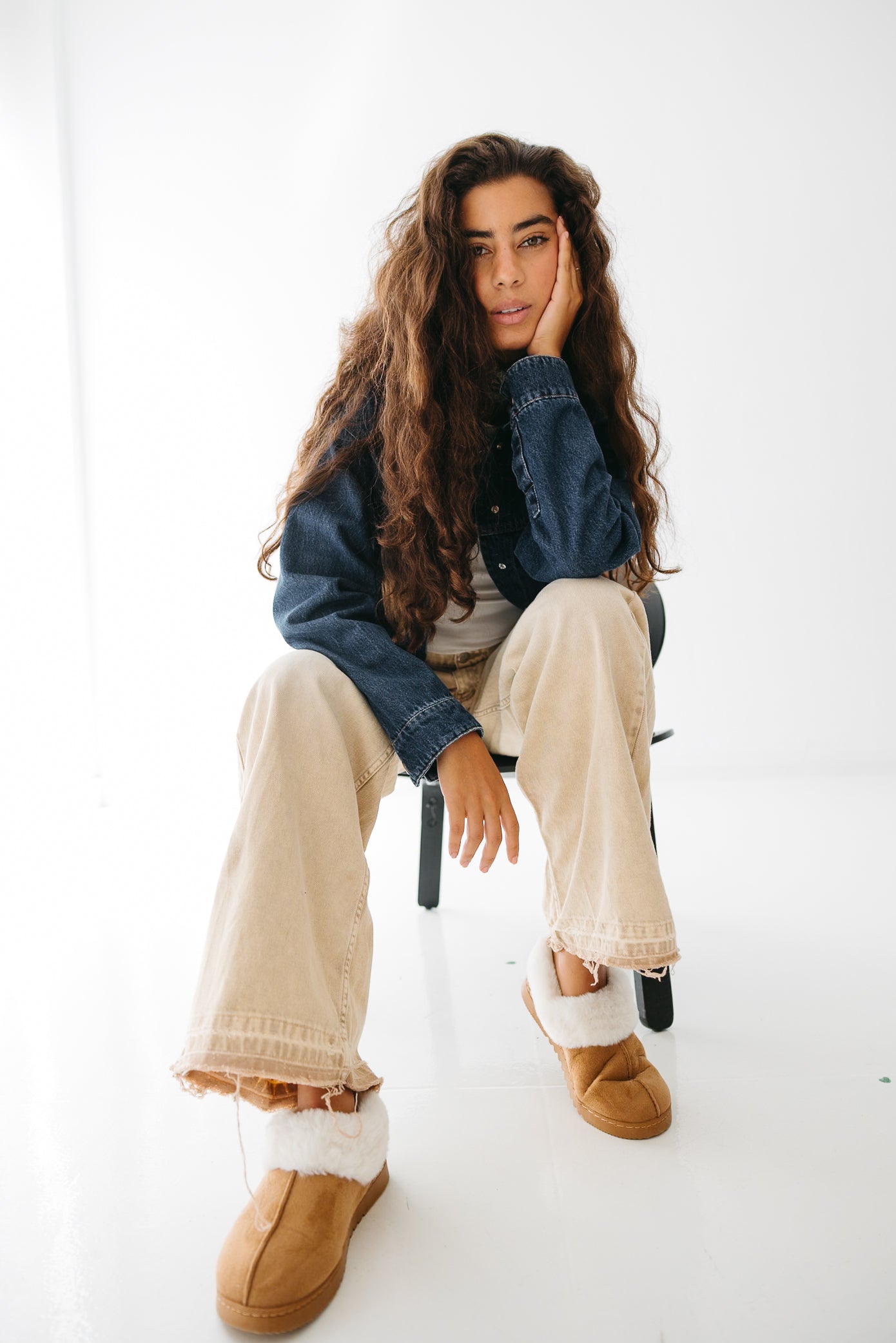The Origin Denim Jacket in Deep Blue