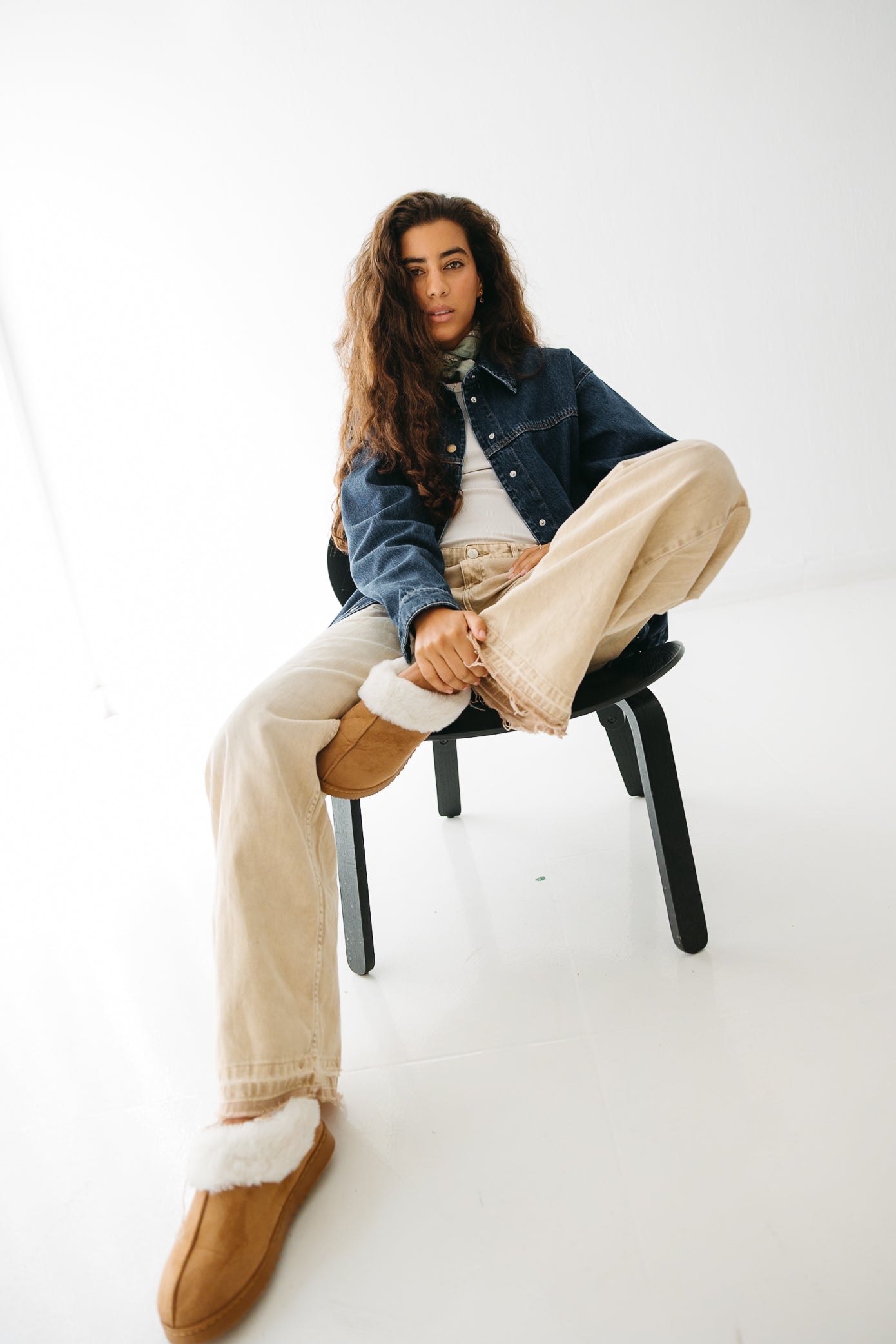 The Origin Denim Jacket in Deep Blue
