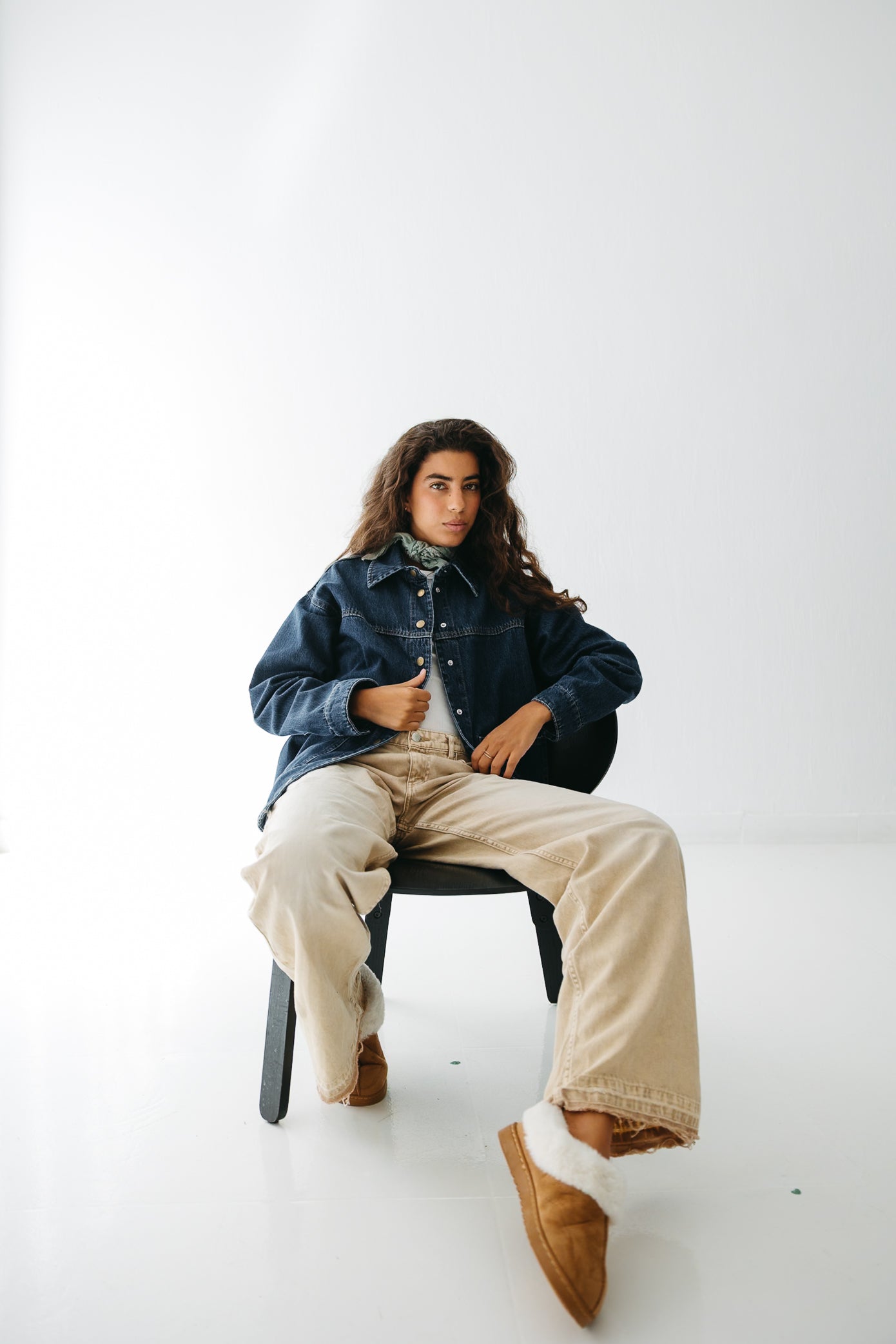 The Origin Denim Jacket in Deep Blue