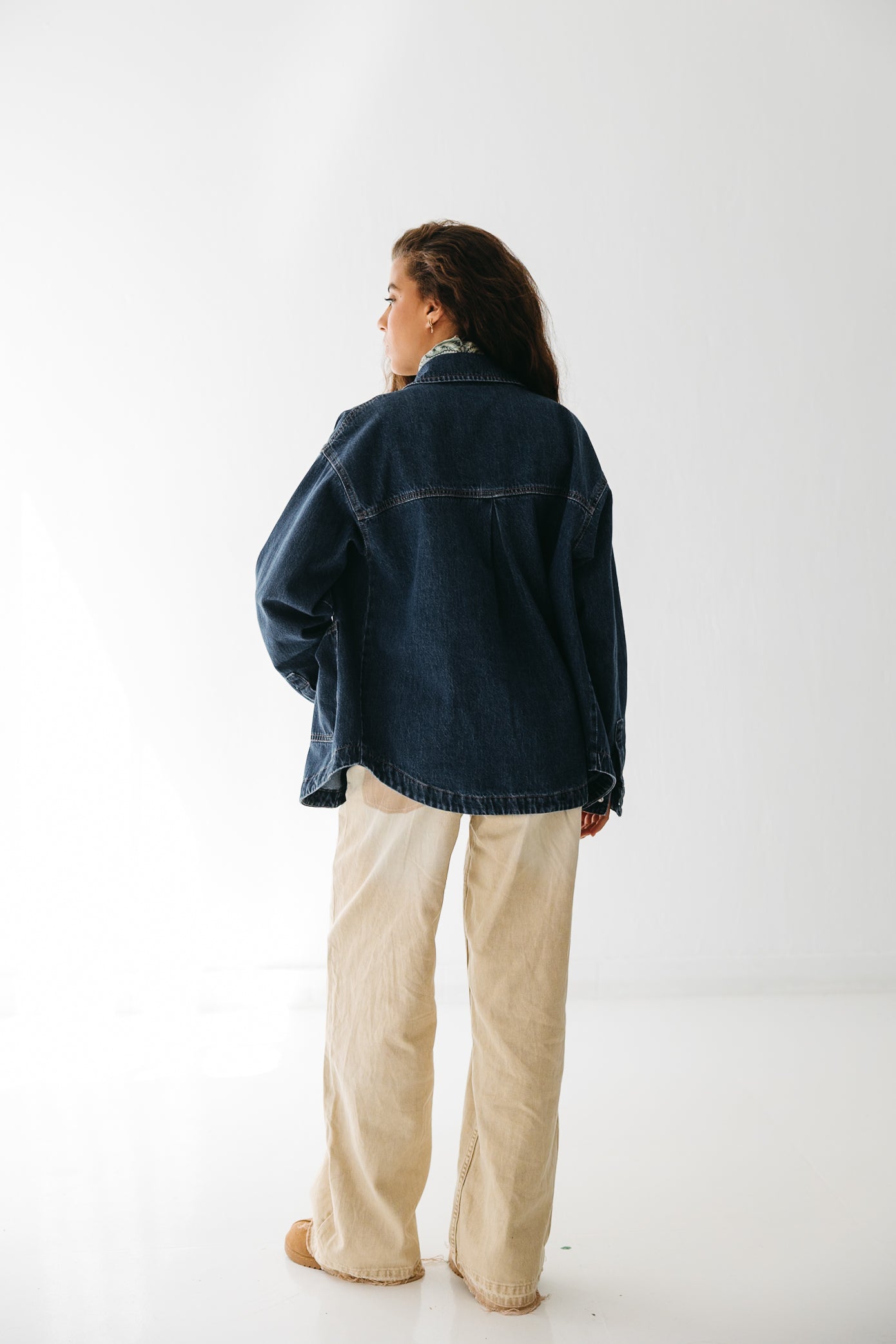 The Origin Denim Jacket in Deep Blue