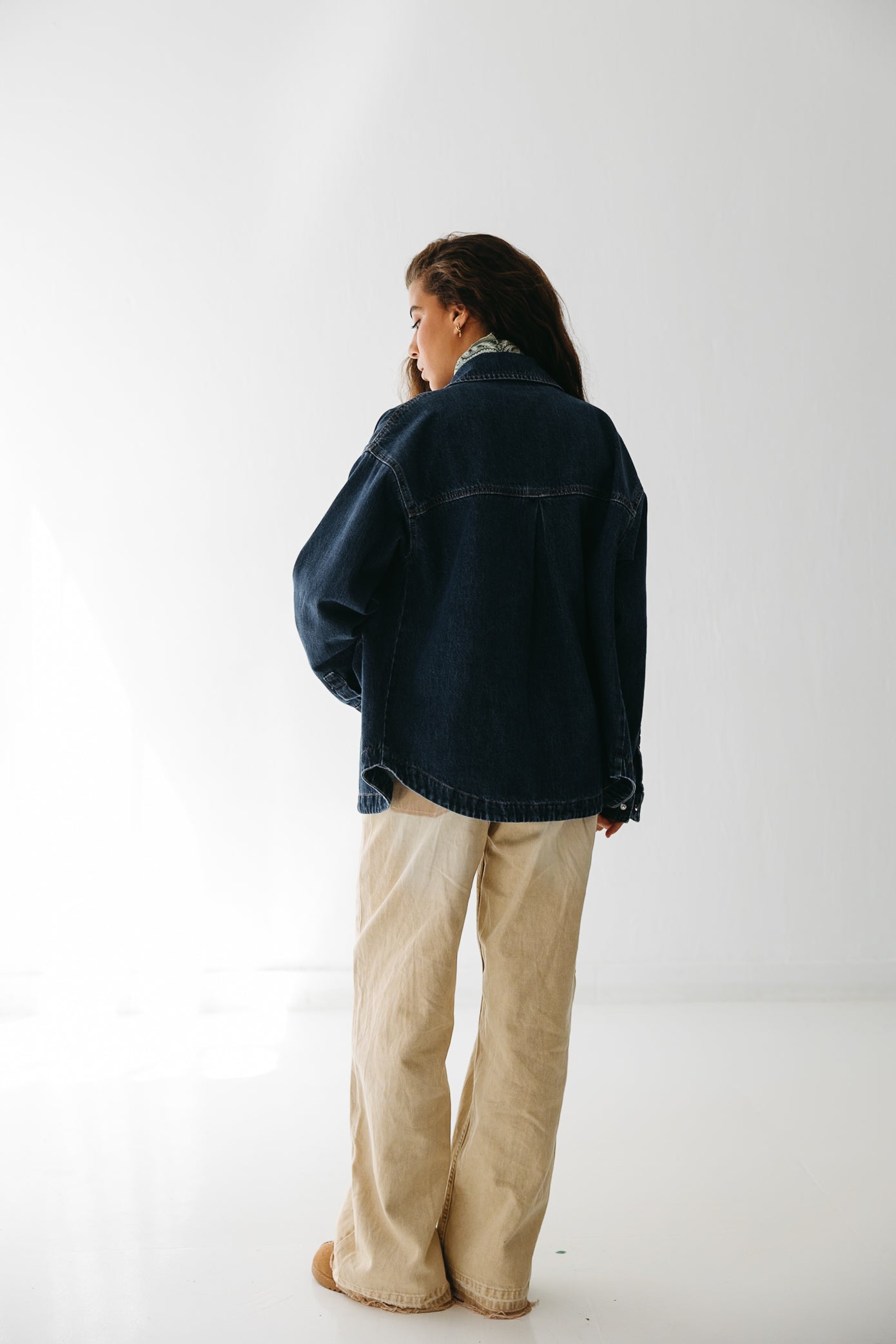 The Origin Denim Jacket in Deep Blue