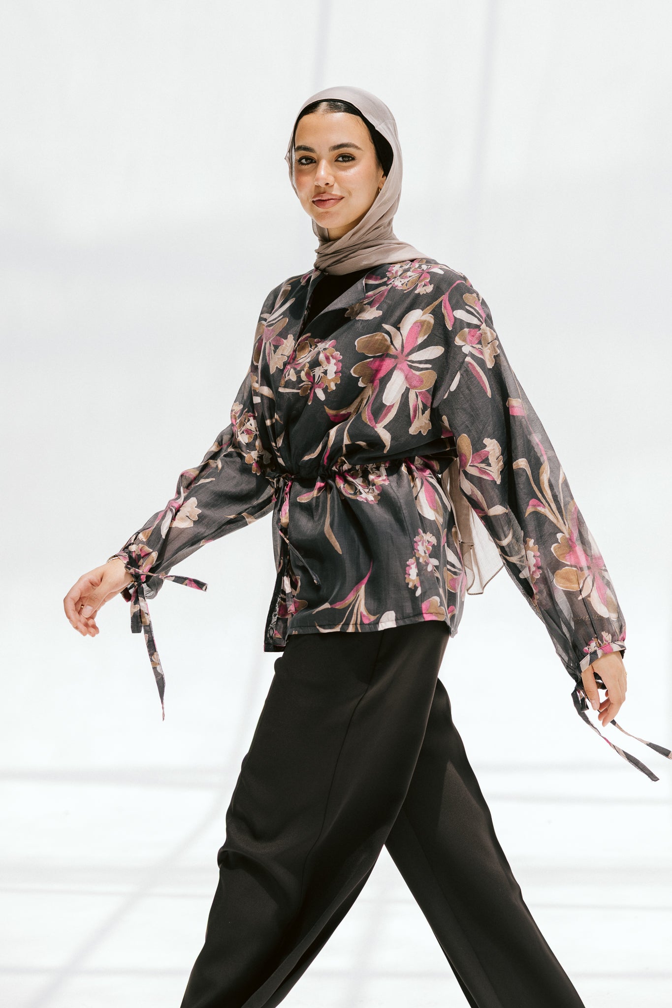 Florina Blouse in Soft Black