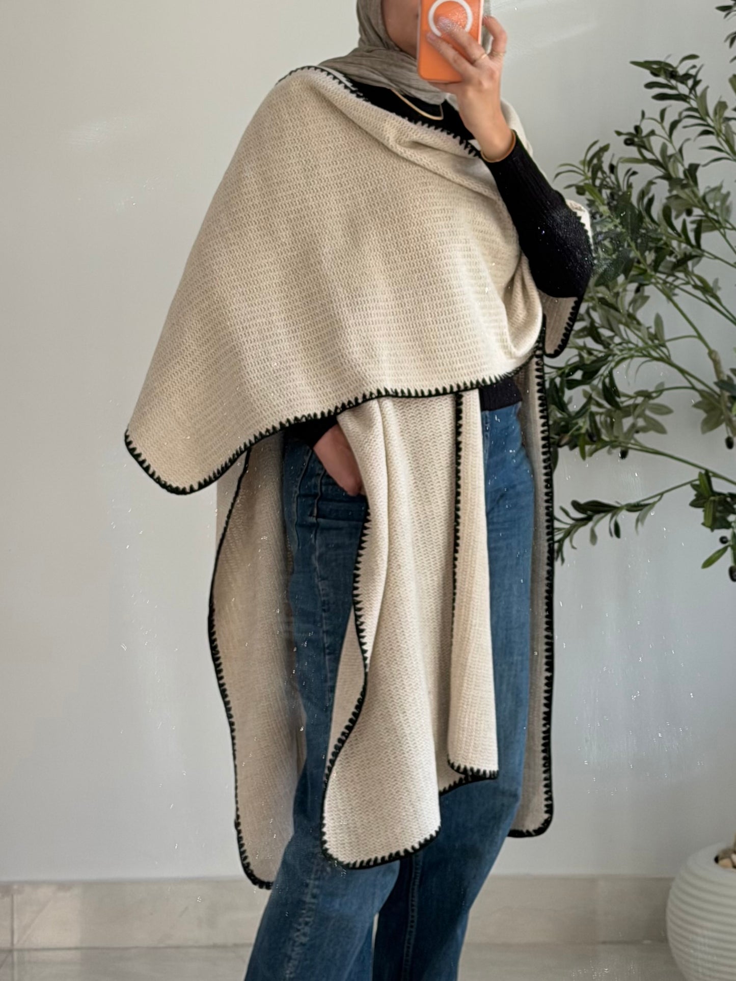 Nude & Noir Knit Kaftan