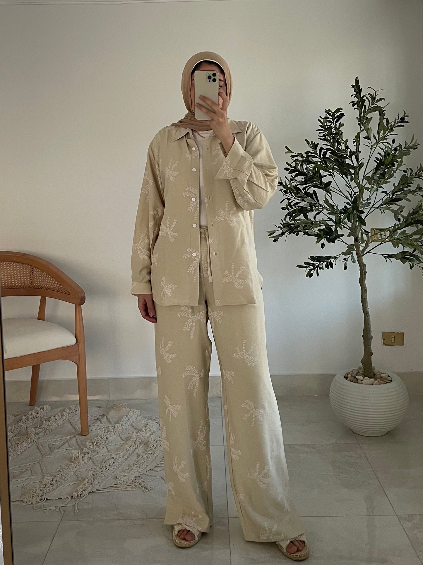 Palma set in Mystic Beige