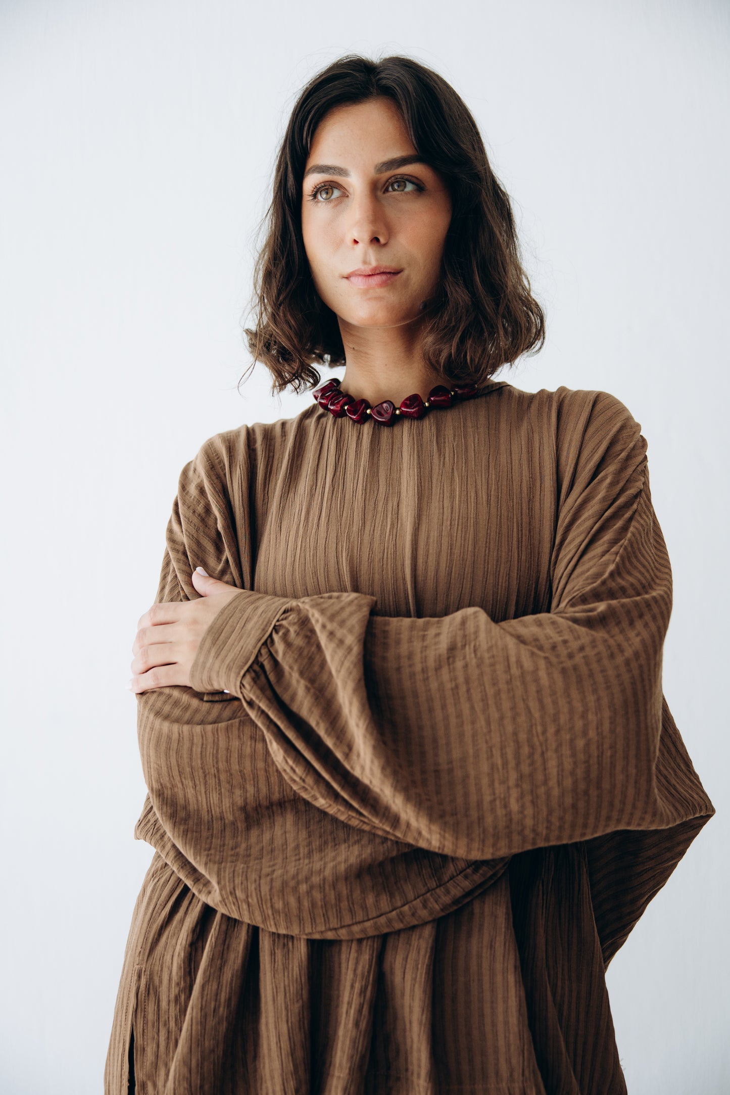 Willow Blouse in Walnut