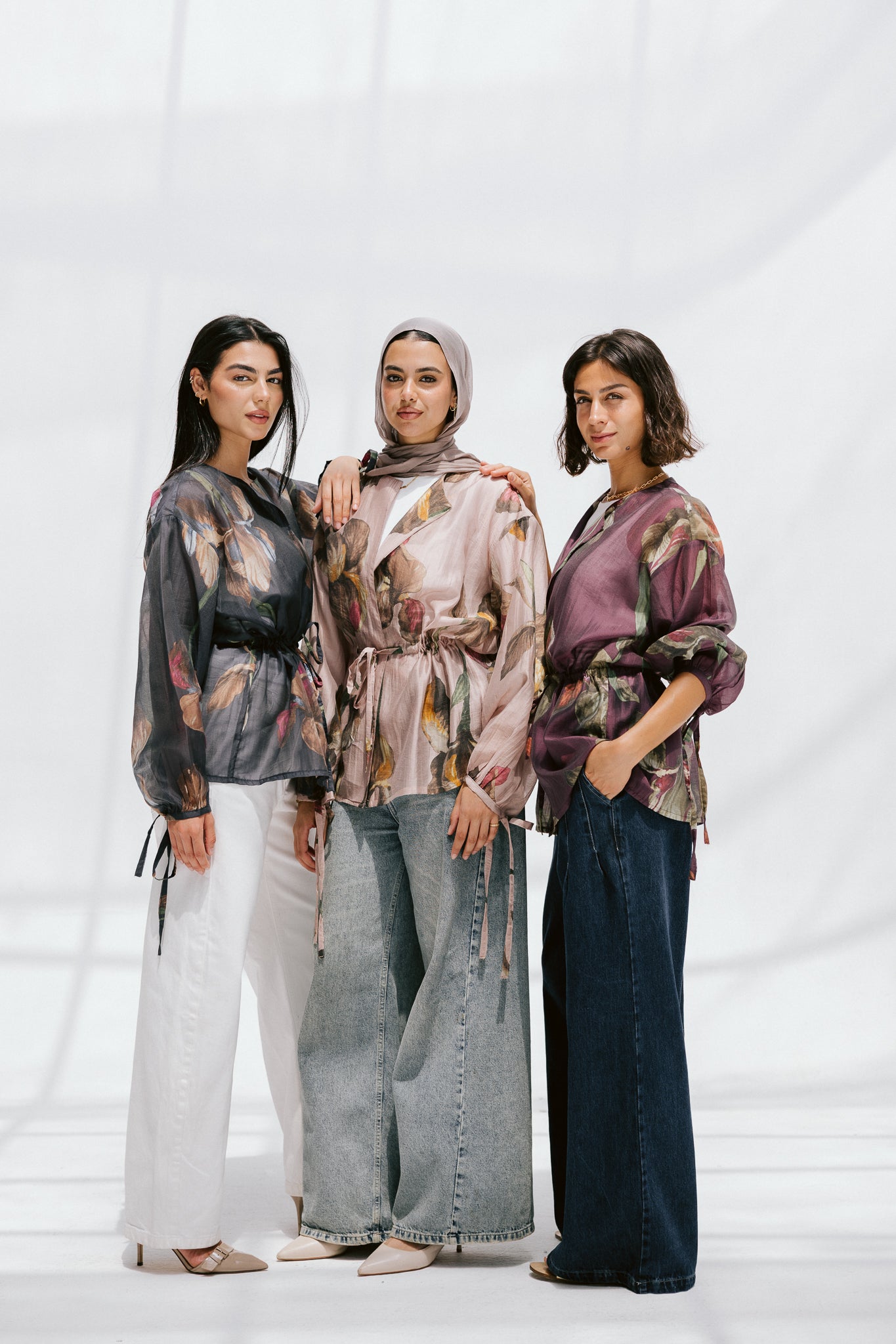Jardin Blouse in Midnight Navy