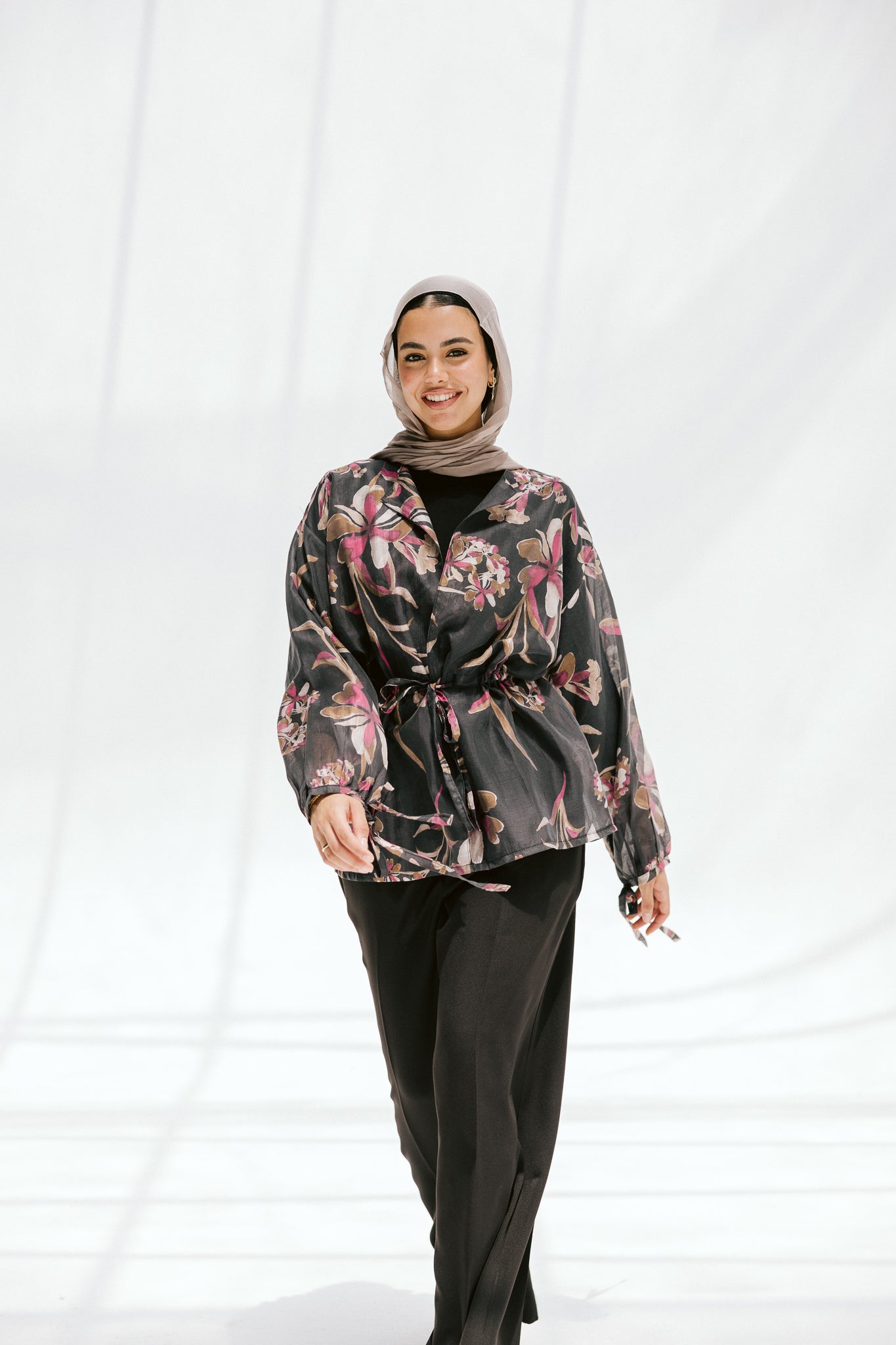 Florina Blouse in Soft Black