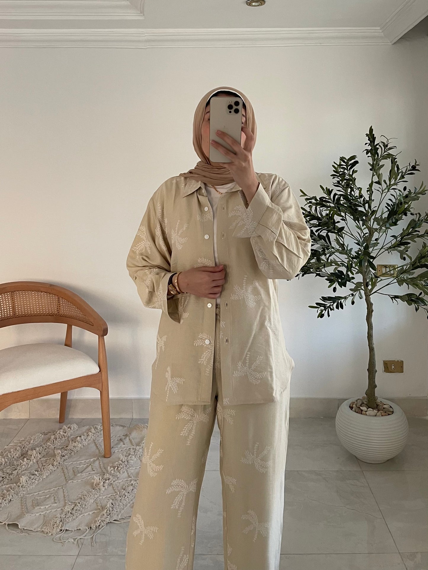 Palma set in Mystic Beige