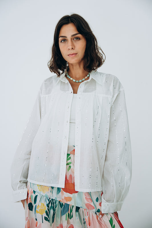 Soft Shimmer Shirt