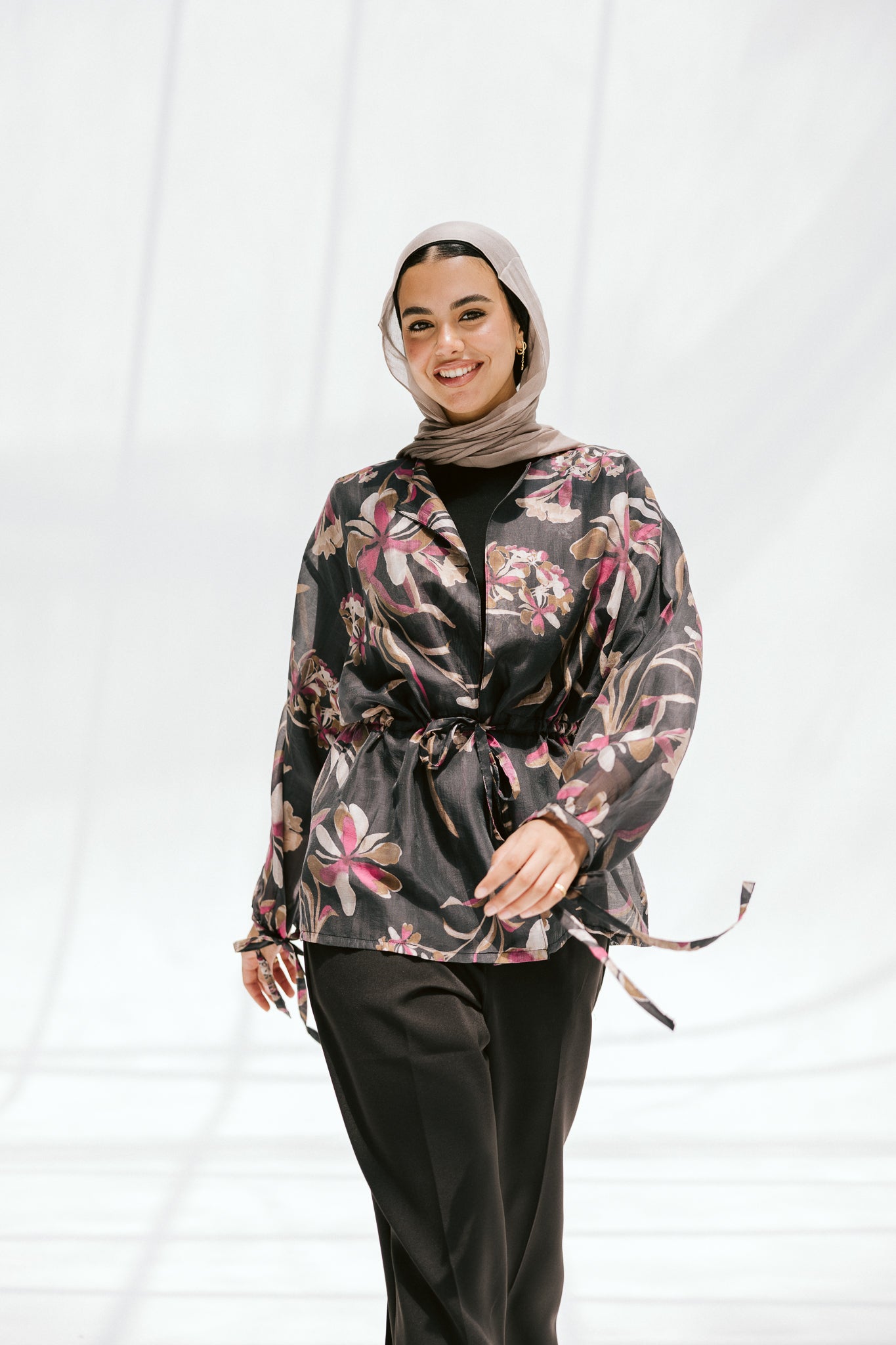 Florina Blouse in Soft Black