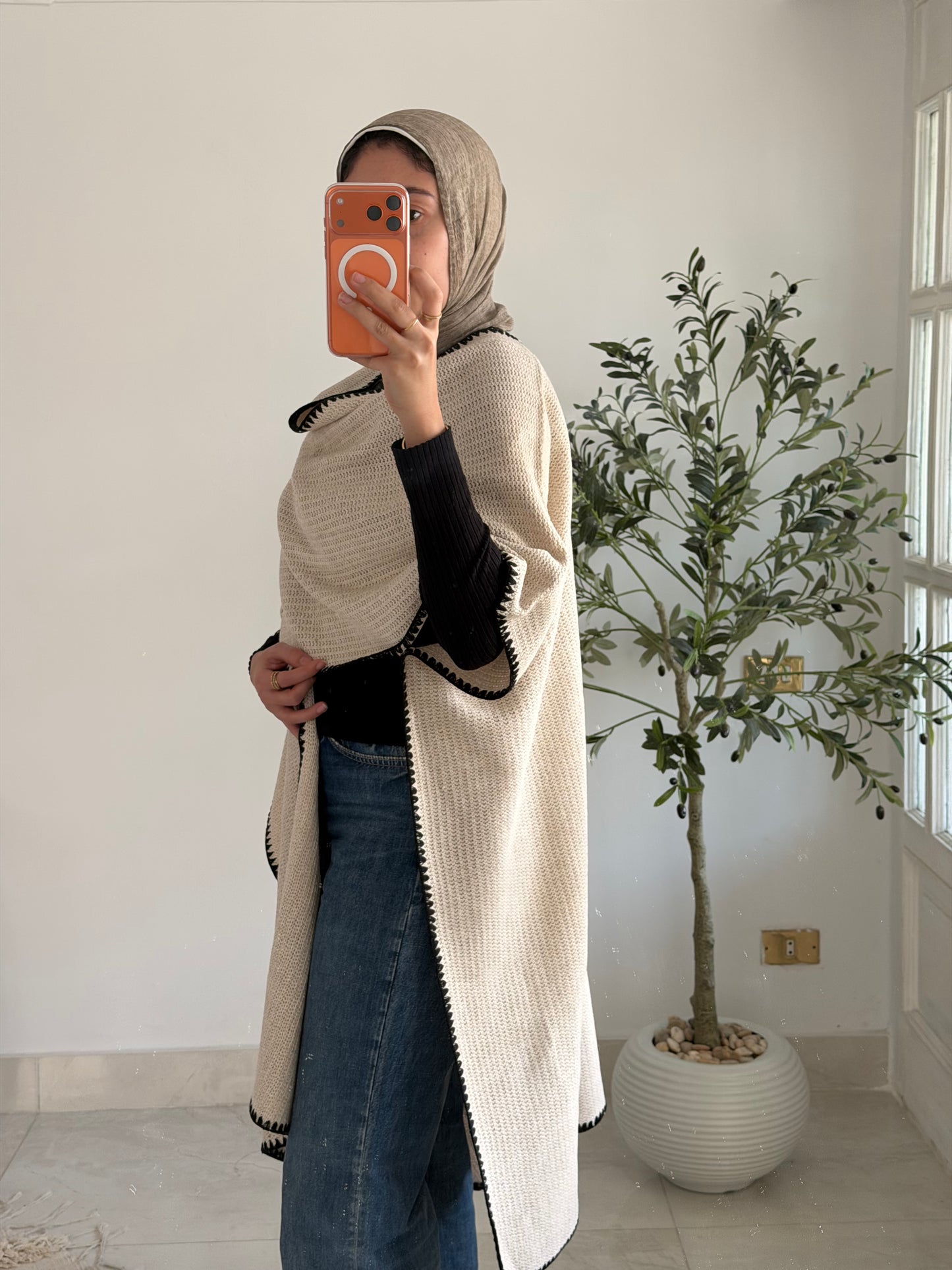 Nude & Noir Knit Kaftan