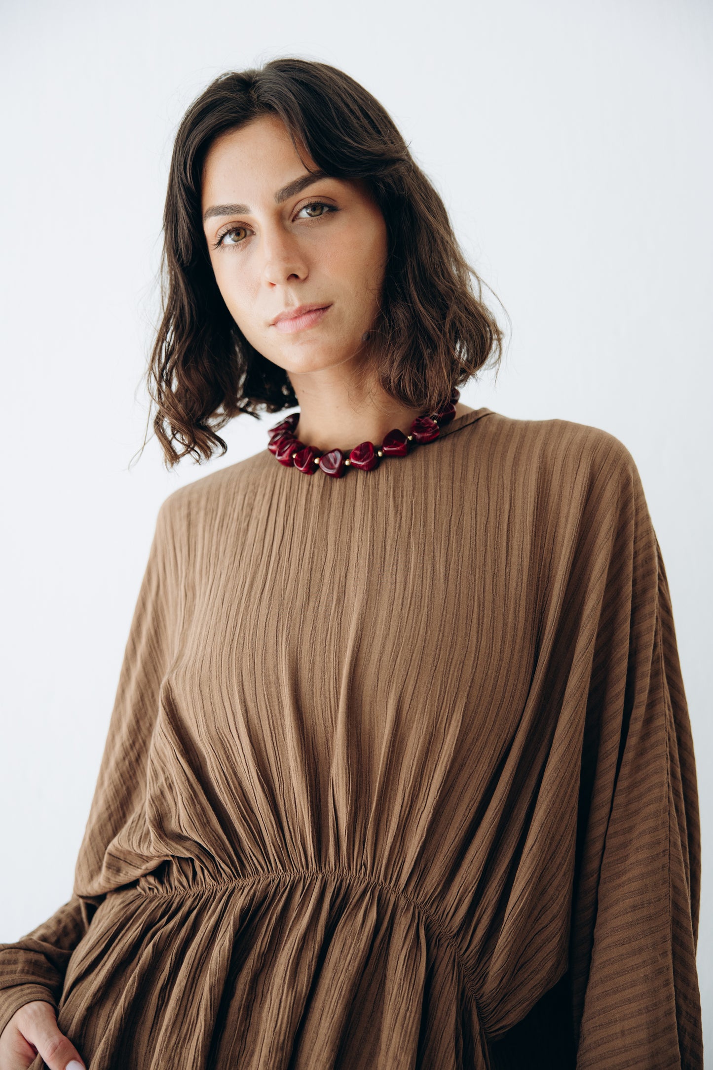 Willow Blouse in Walnut