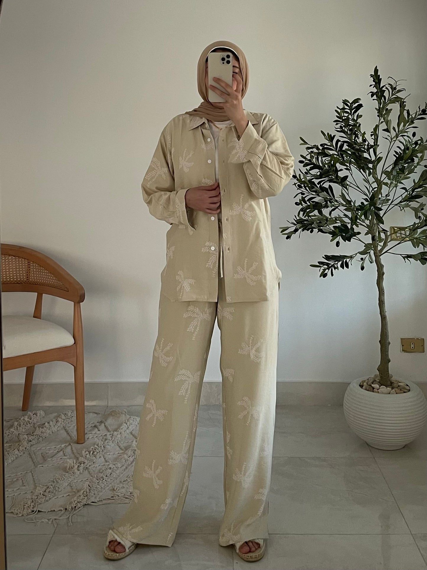 Palma set in Mystic Beige