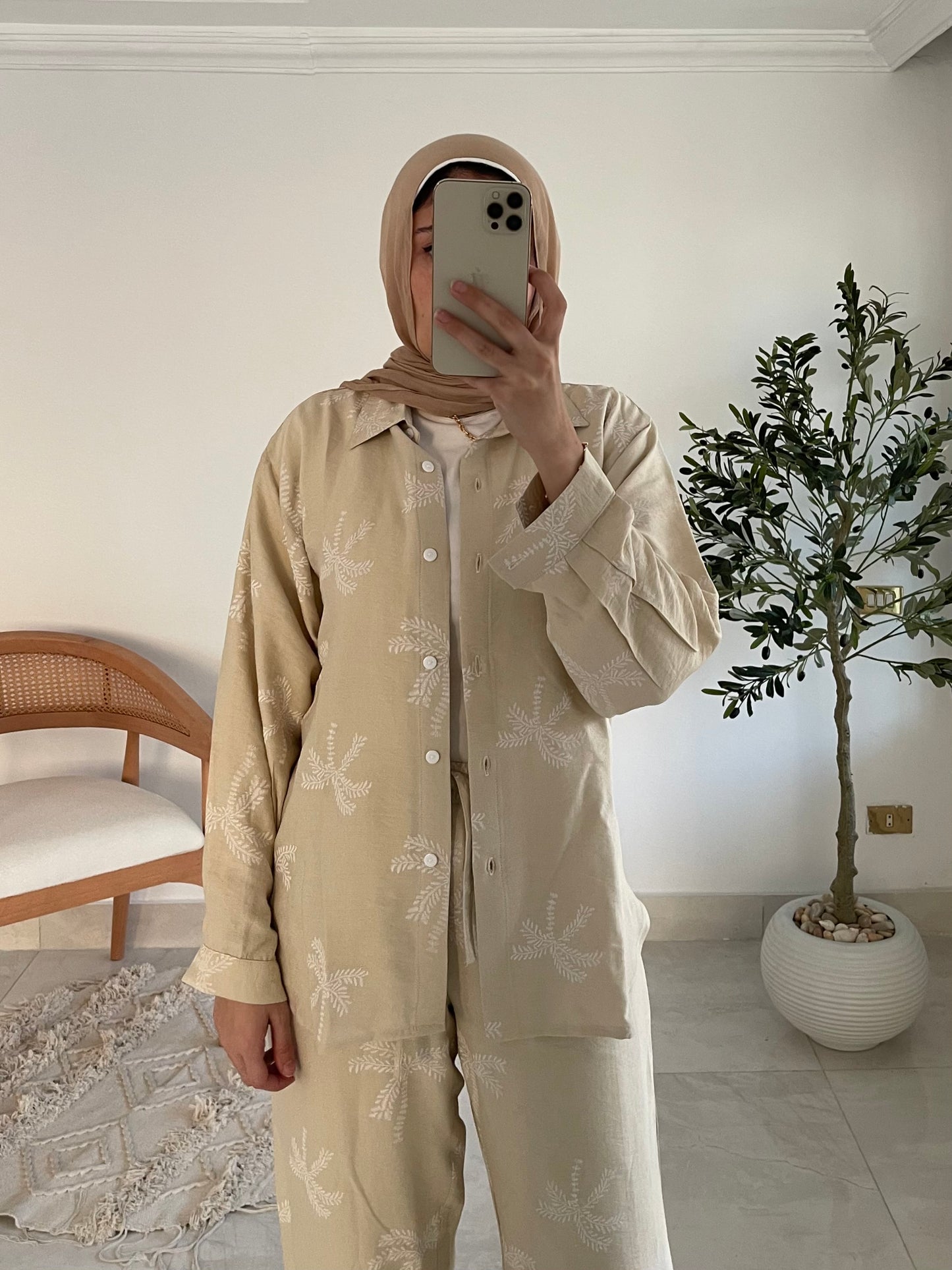 Palma set in Mystic Beige