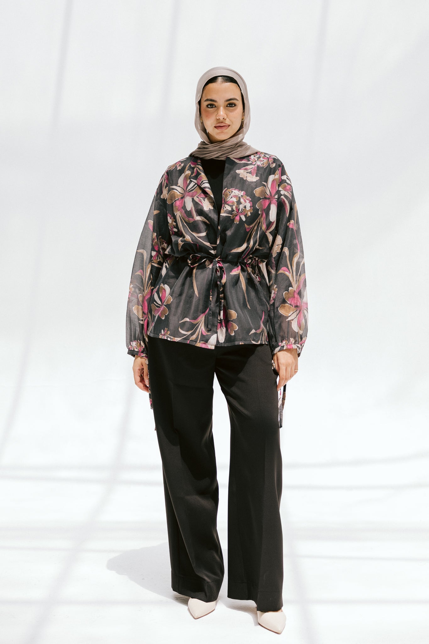 Florina Blouse in Soft Black
