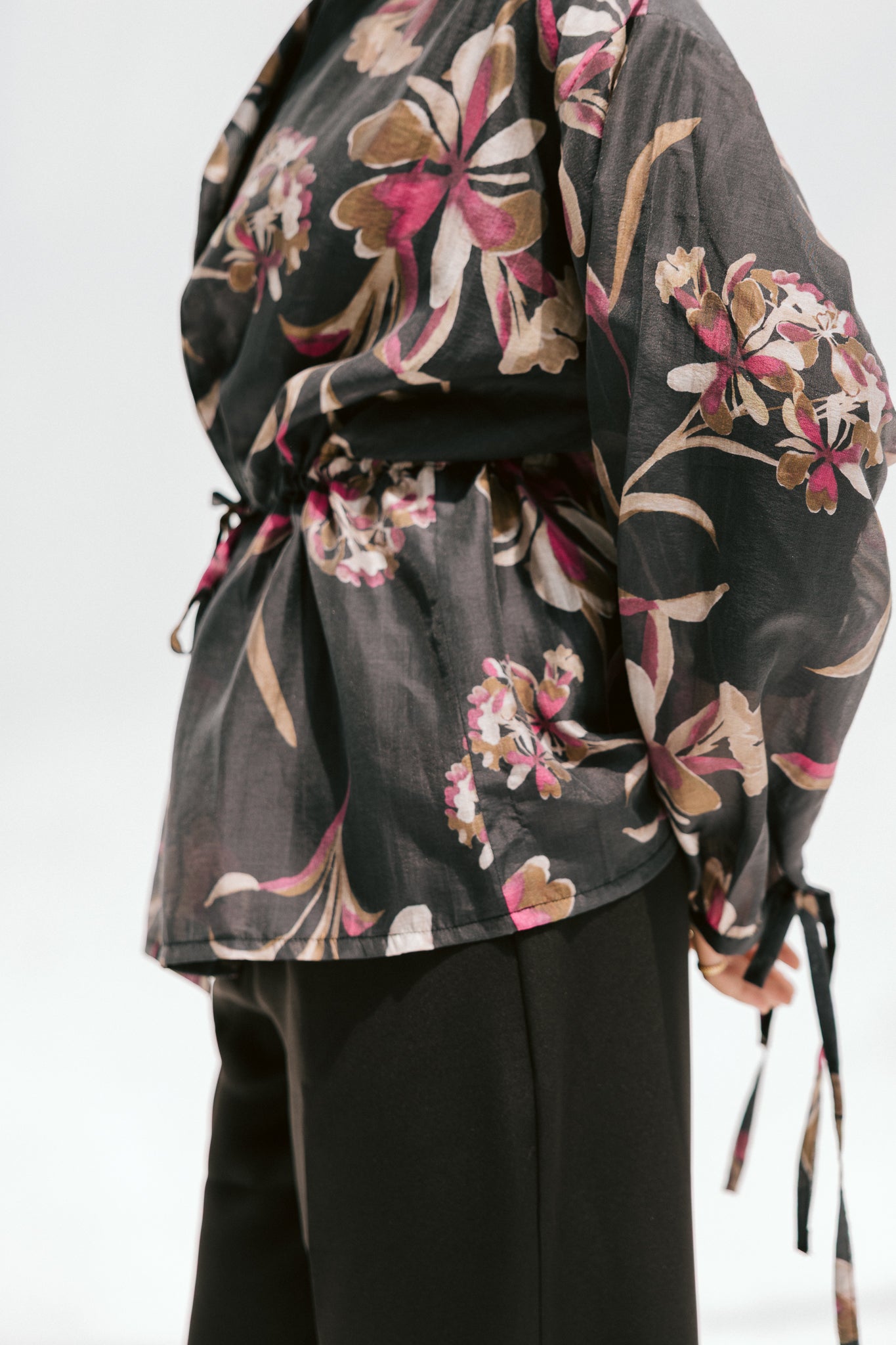 Florina Blouse in Soft Black