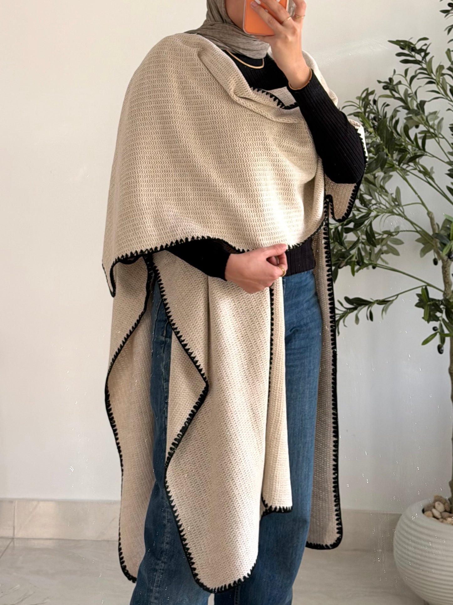 Nude & Noir Knit Kaftan