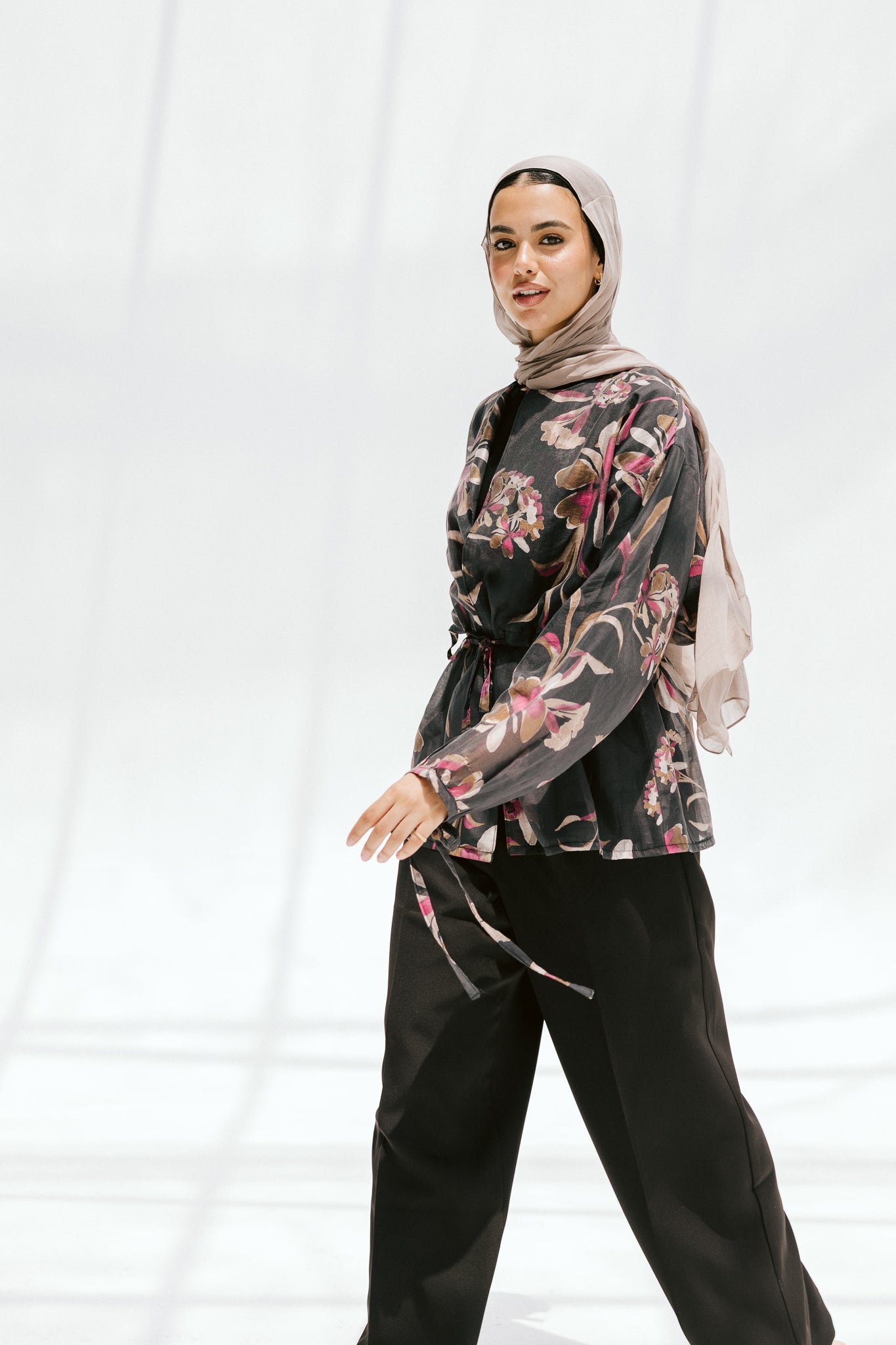 Florina Blouse in Soft Black