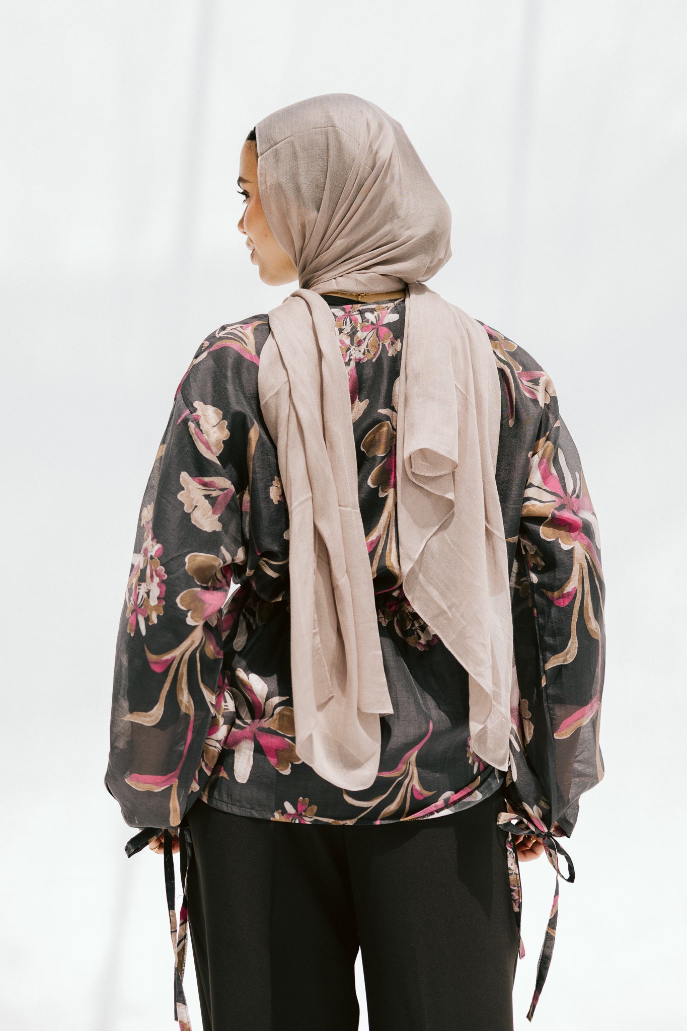 Florina Blouse in Soft Black