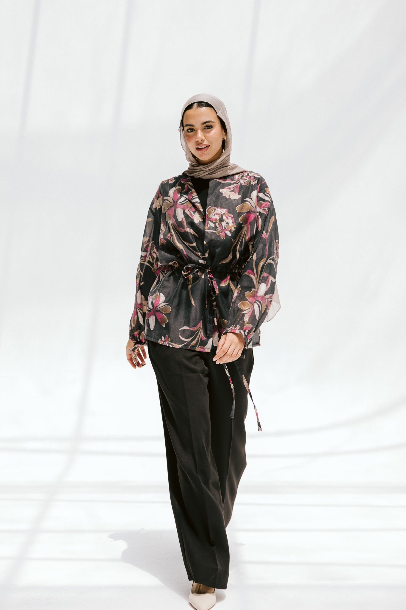 Florina Blouse in Soft Black