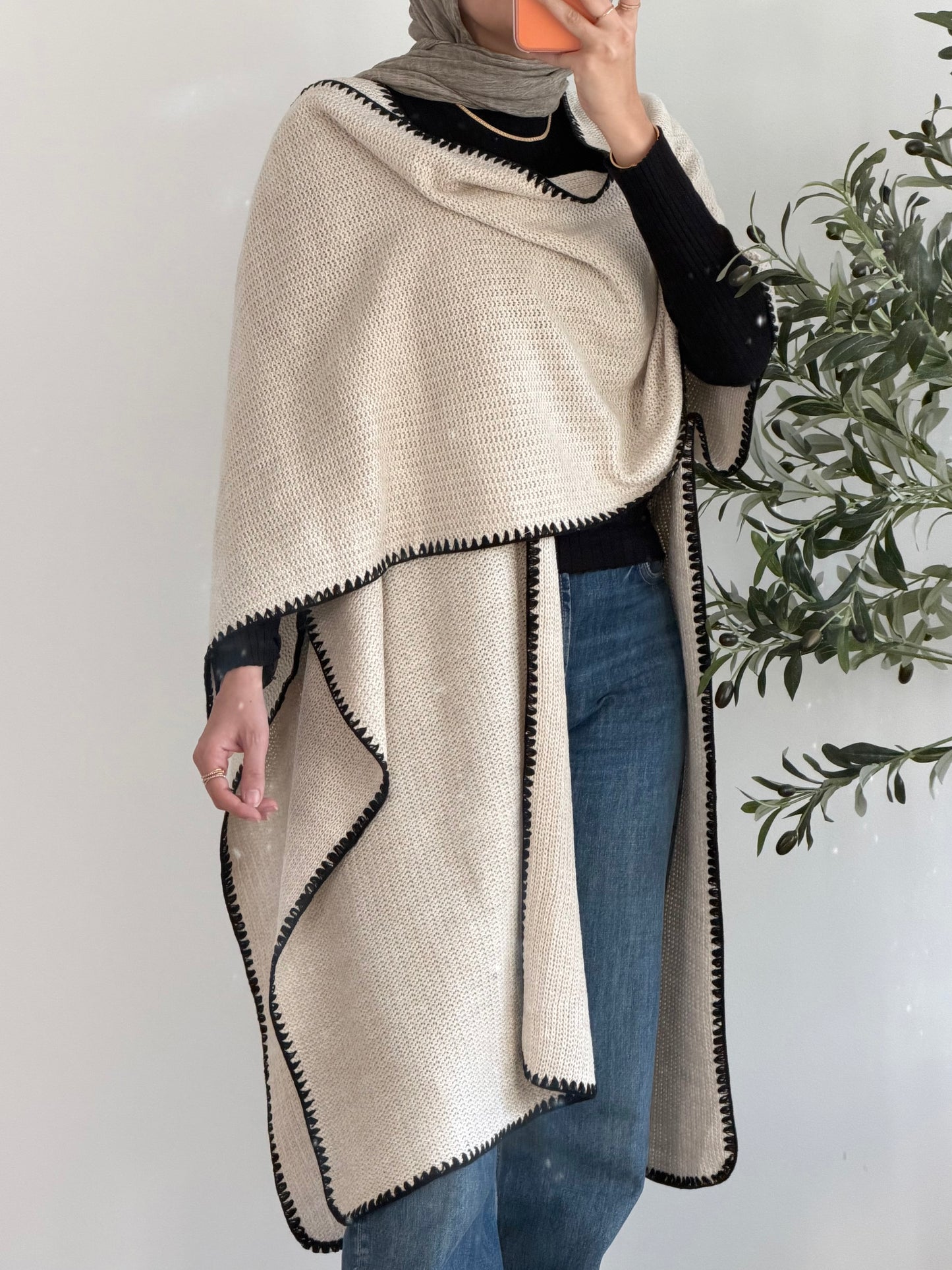 Nude & Noir Knit Kaftan