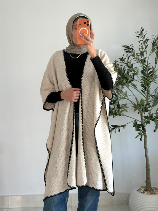 Nude & Noir Knit Kaftan