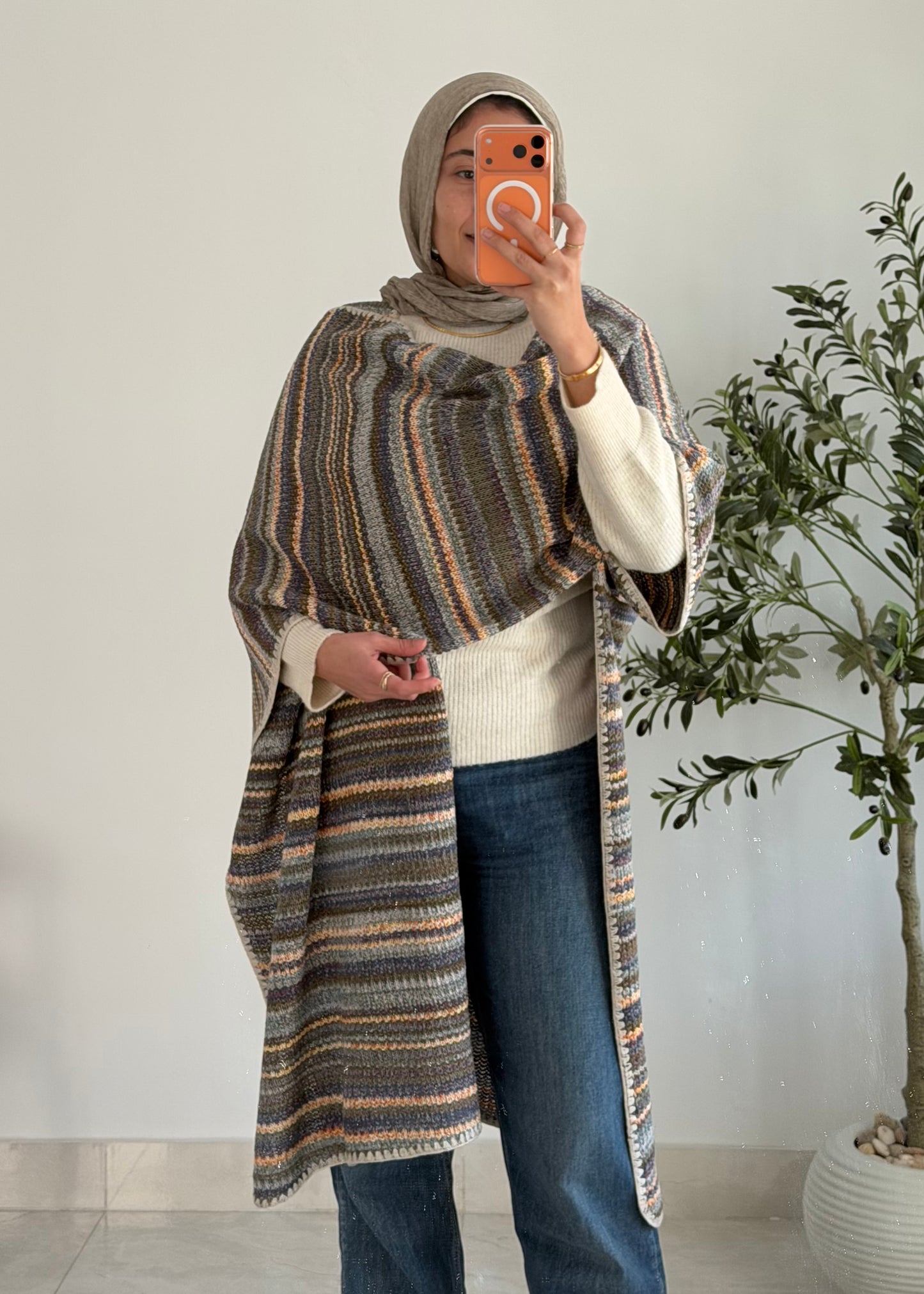 Colorwave Knit Kaftan