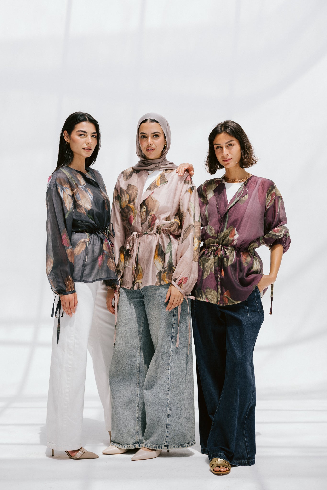 Jardin Blouse in Midnight Navy