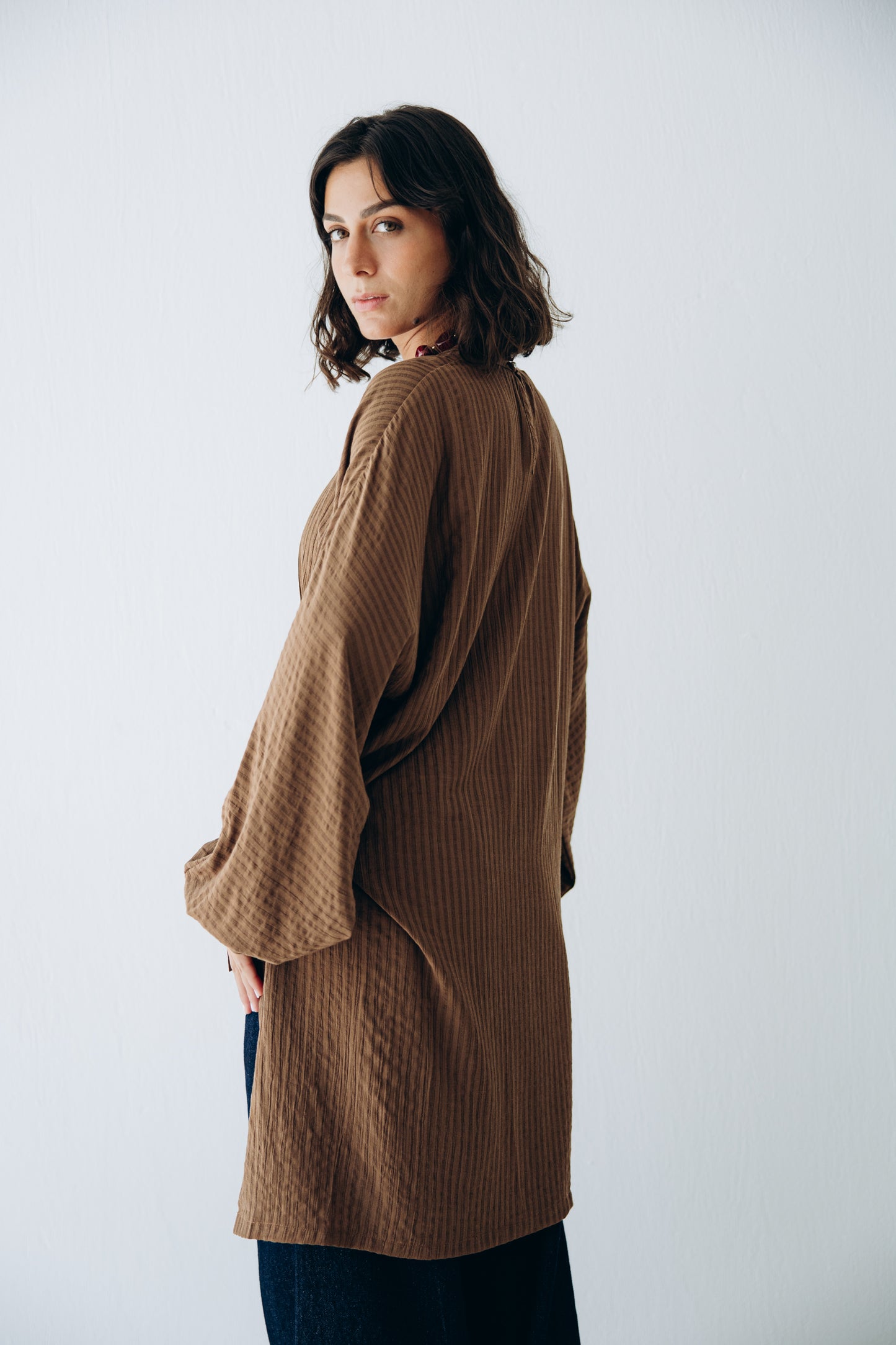 Willow Blouse in Walnut