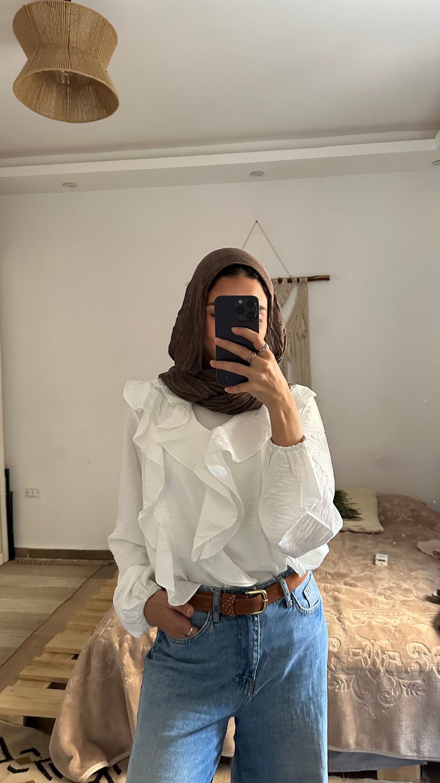 Riviera Blouse in White