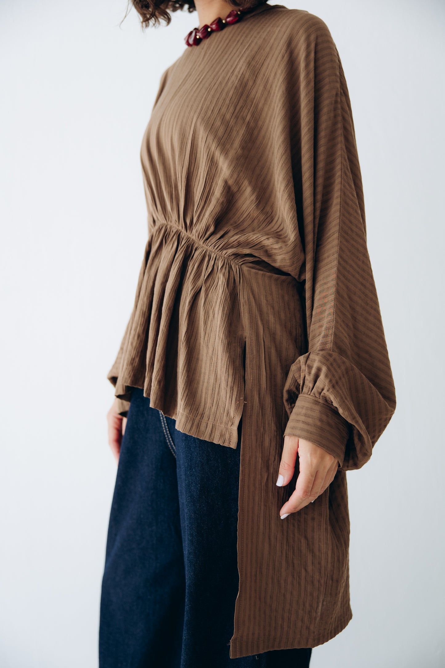 Willow Blouse in Walnut