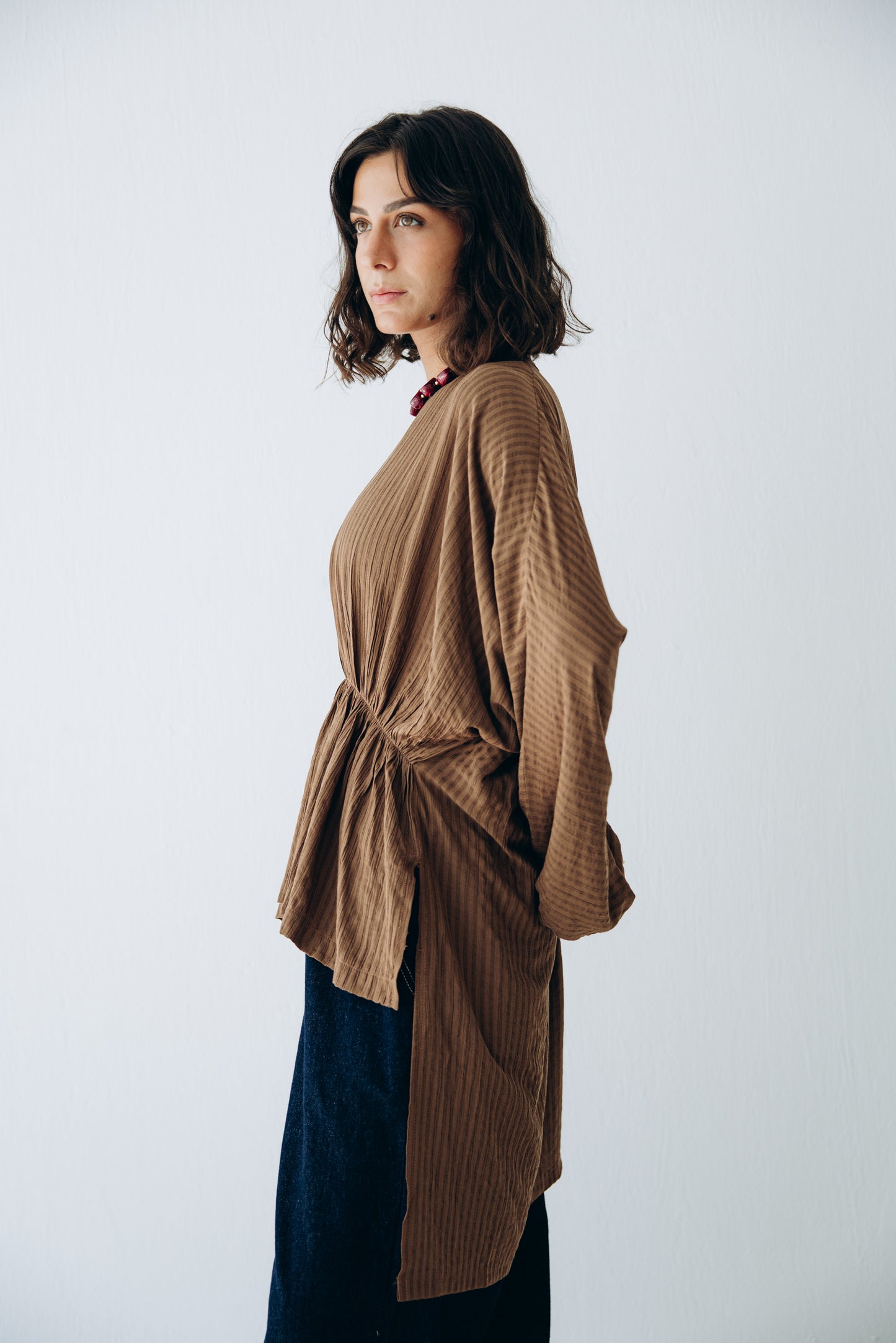 Willow Blouse in Walnut