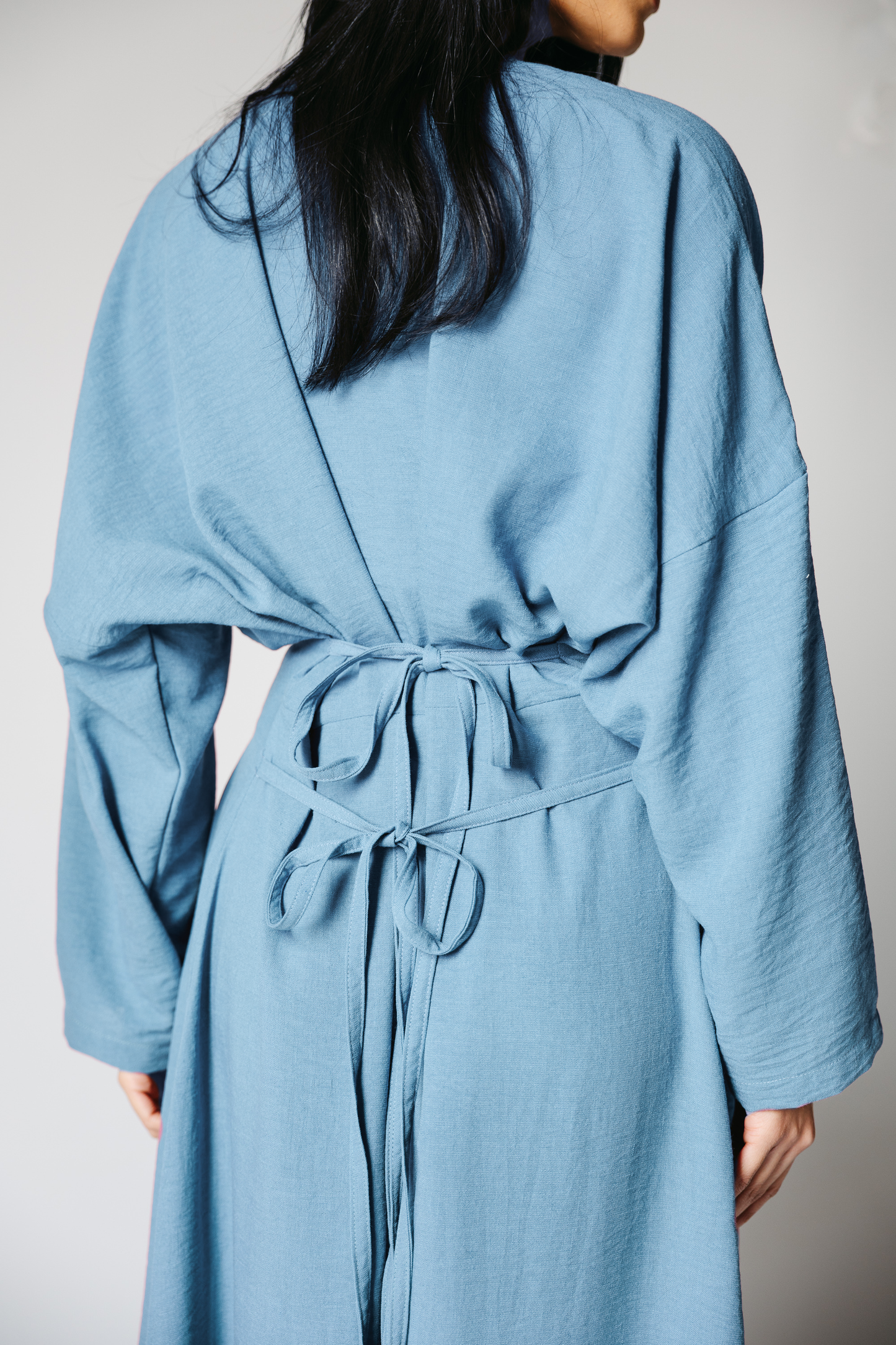 The Blossom Dress in Ocean Blue