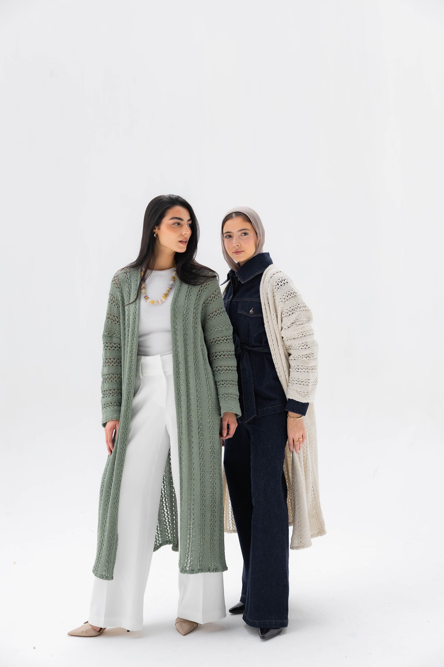 Softline Knit Cardigan in Sage
