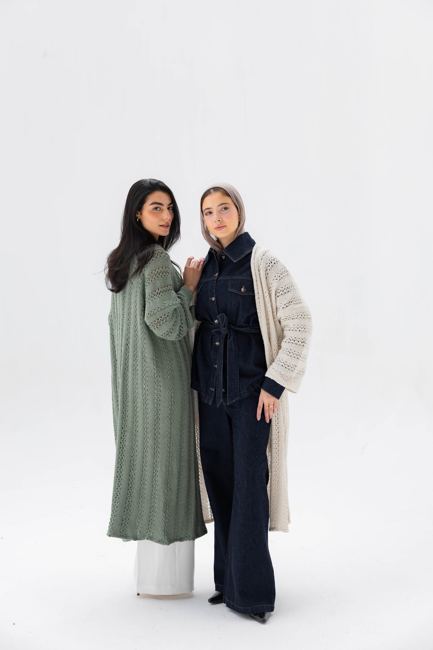 Softline Knit Cardigan in Sage