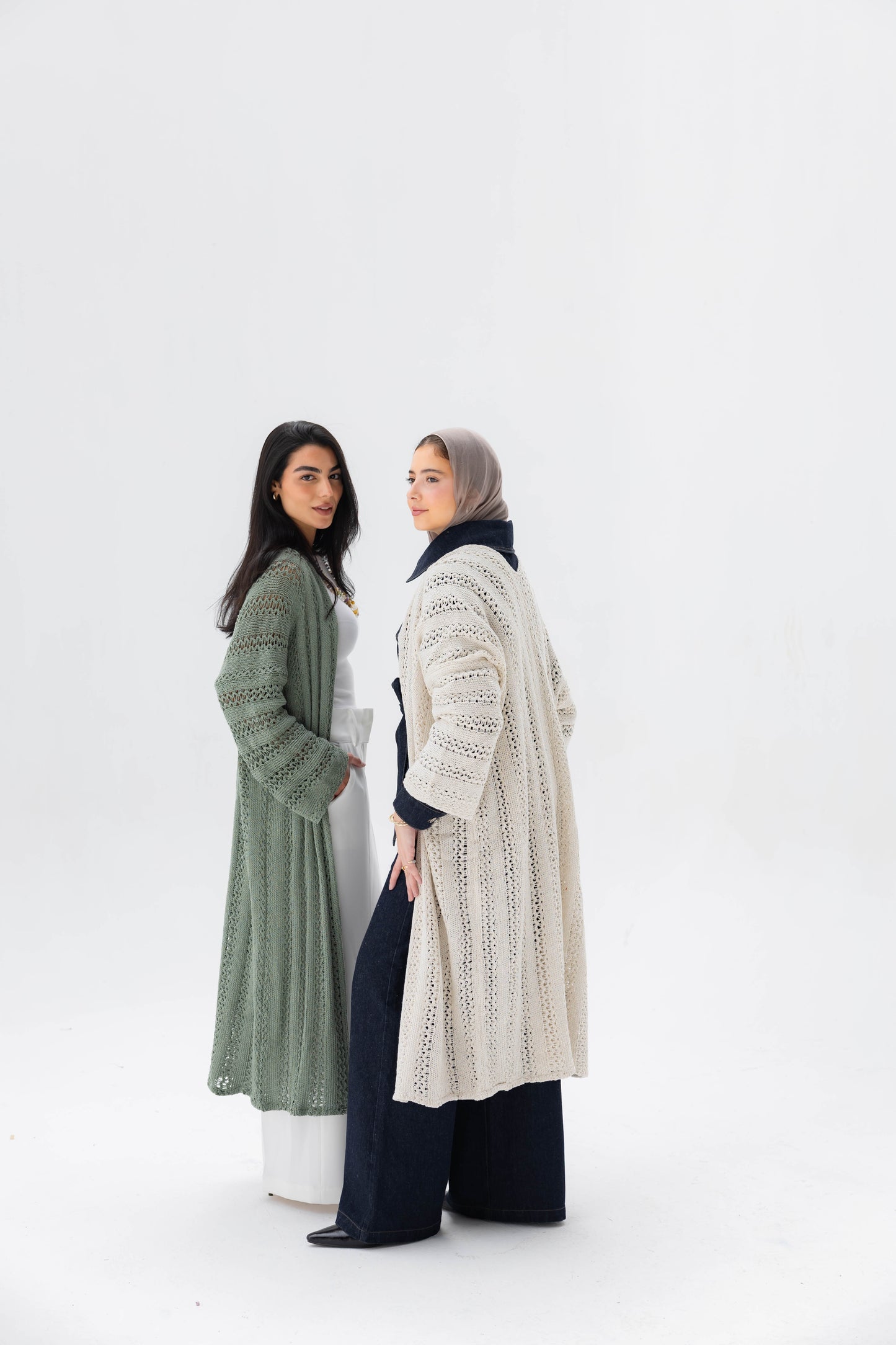 Softline Knit Cardigan in Sage