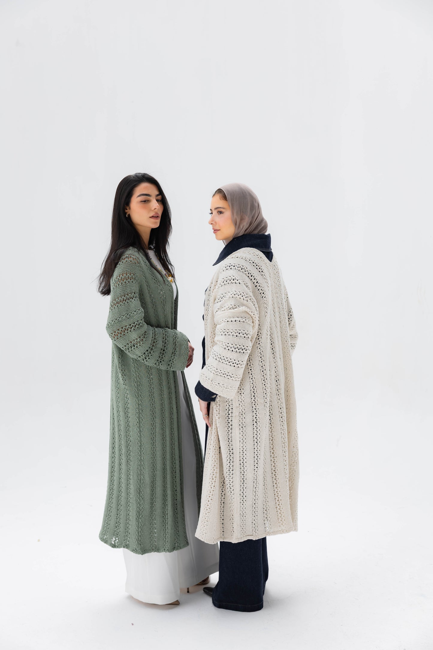 Softline Knit Cardigan in Sage