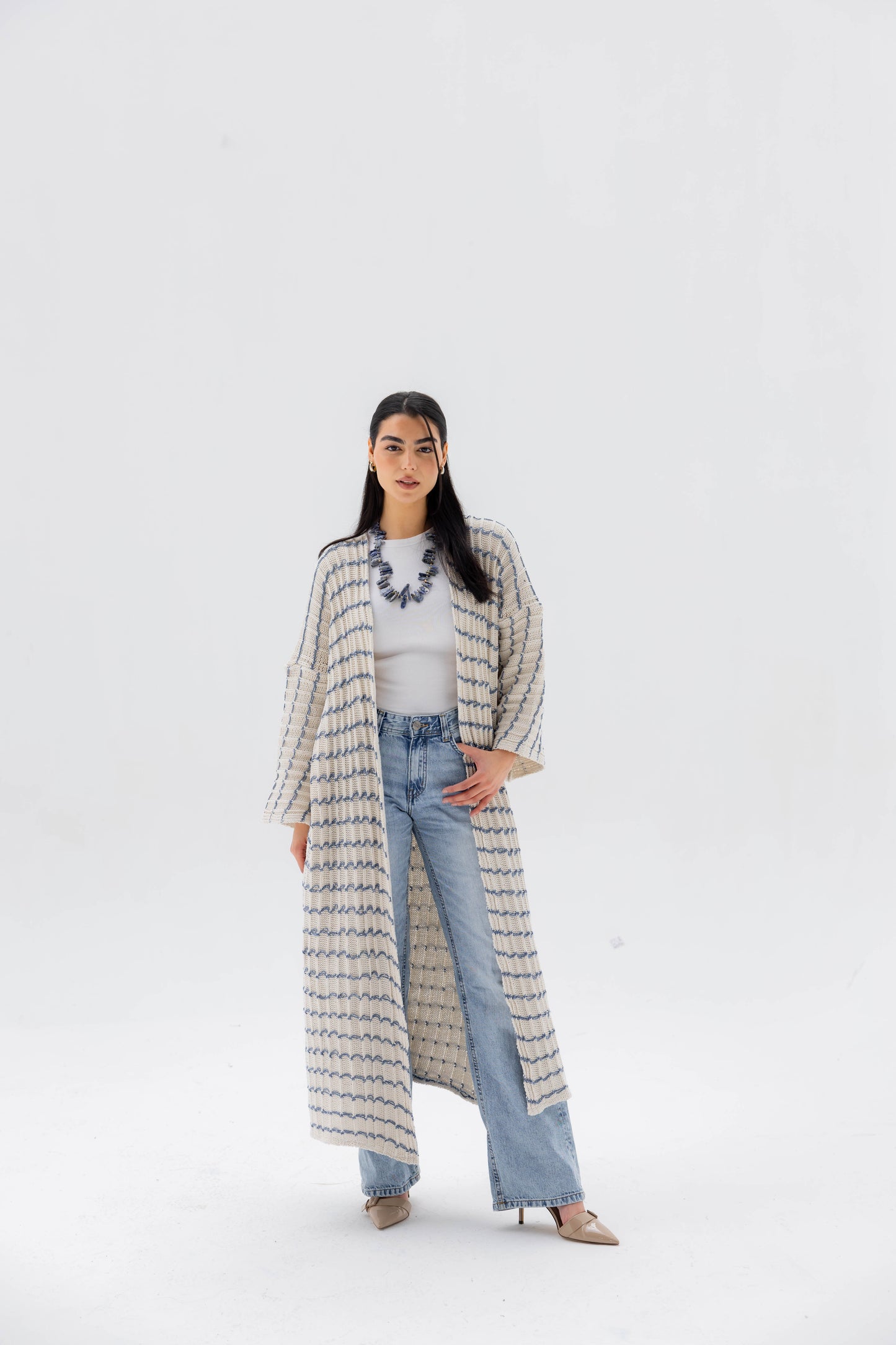 Horizon Glow Cardigan in Blue