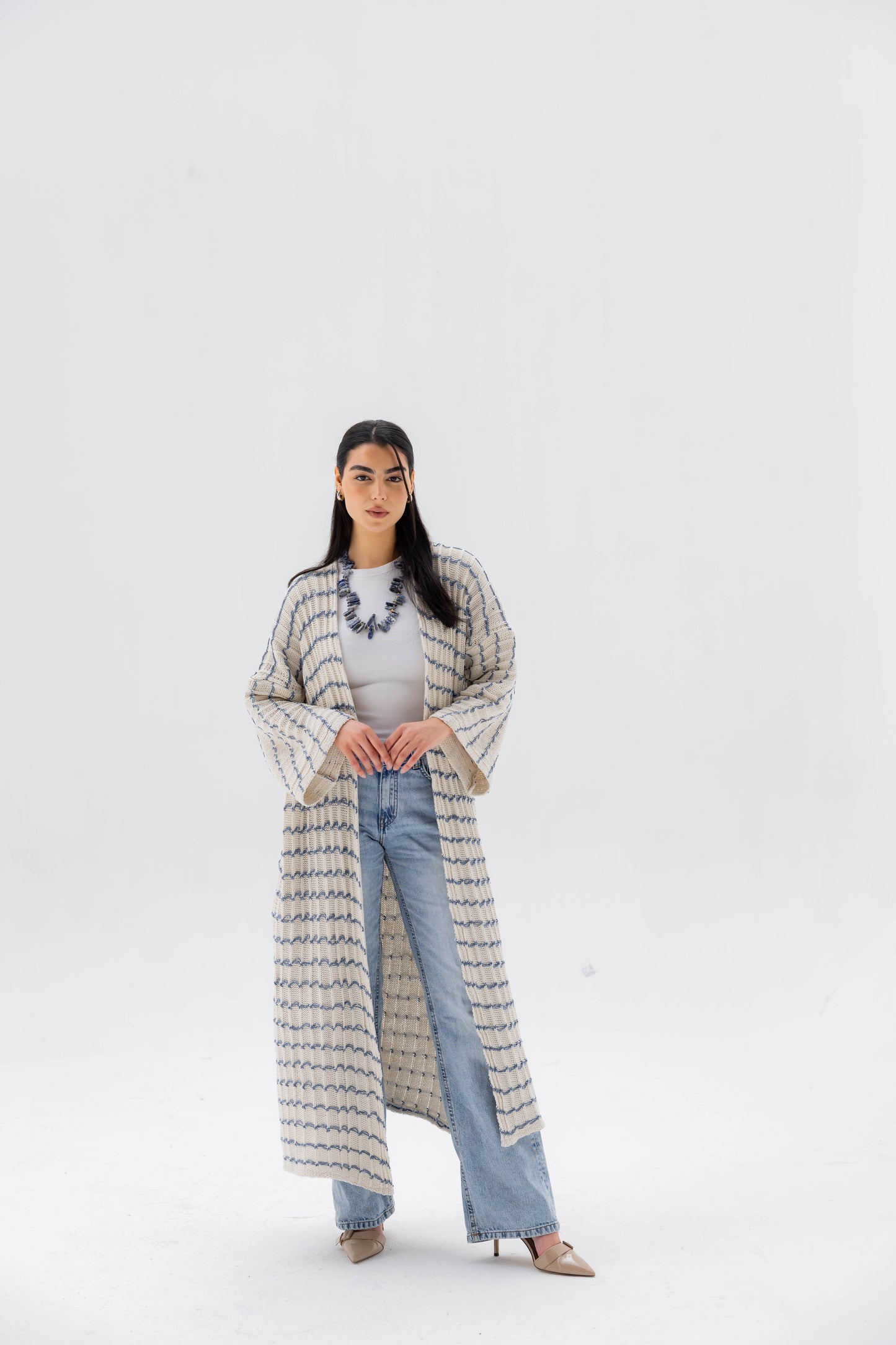 Horizon Glow Cardigan in Blue