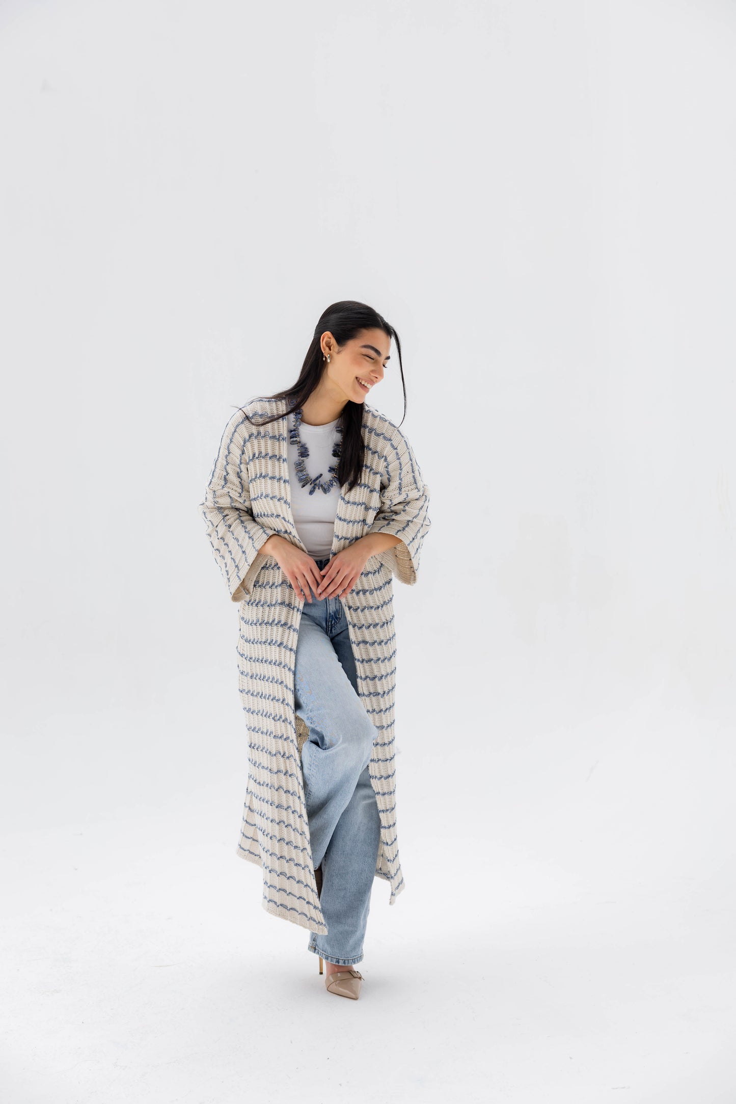 Horizon Glow Cardigan in Blue
