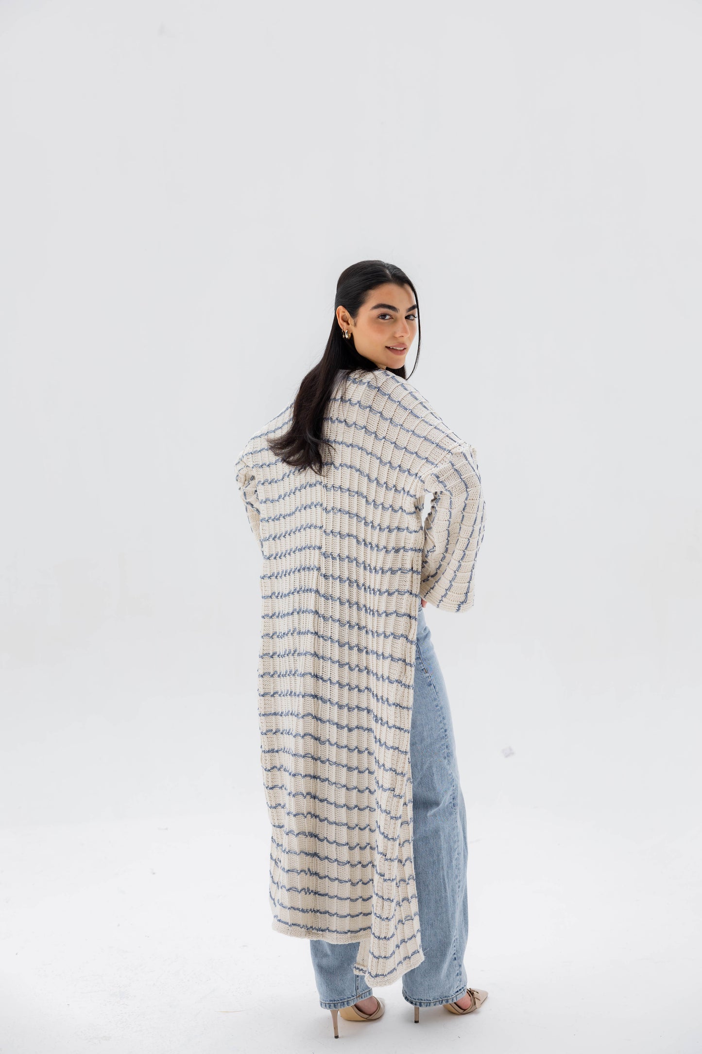 Horizon Glow Cardigan in Blue