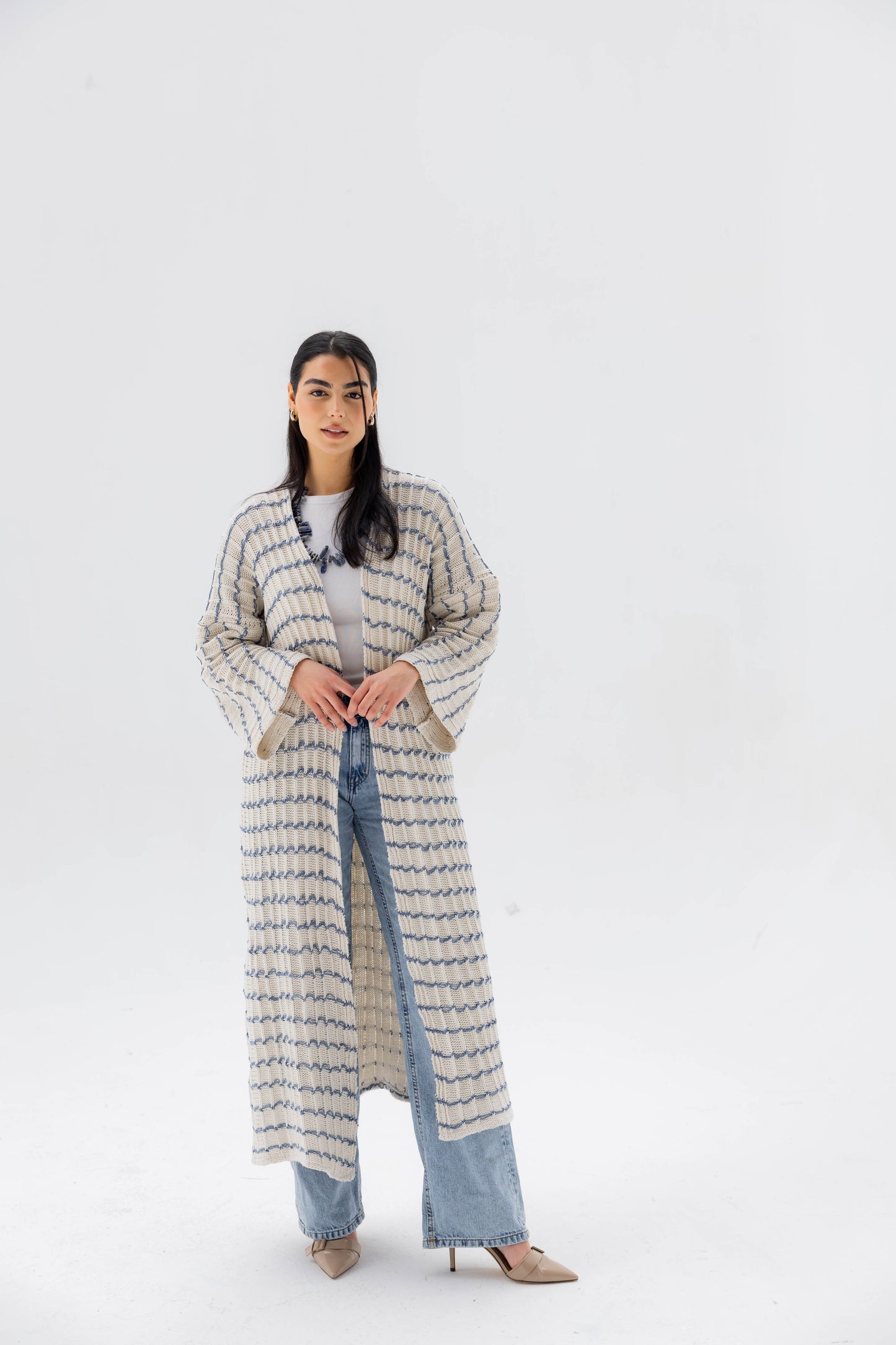 Horizon Glow Cardigan in Blue