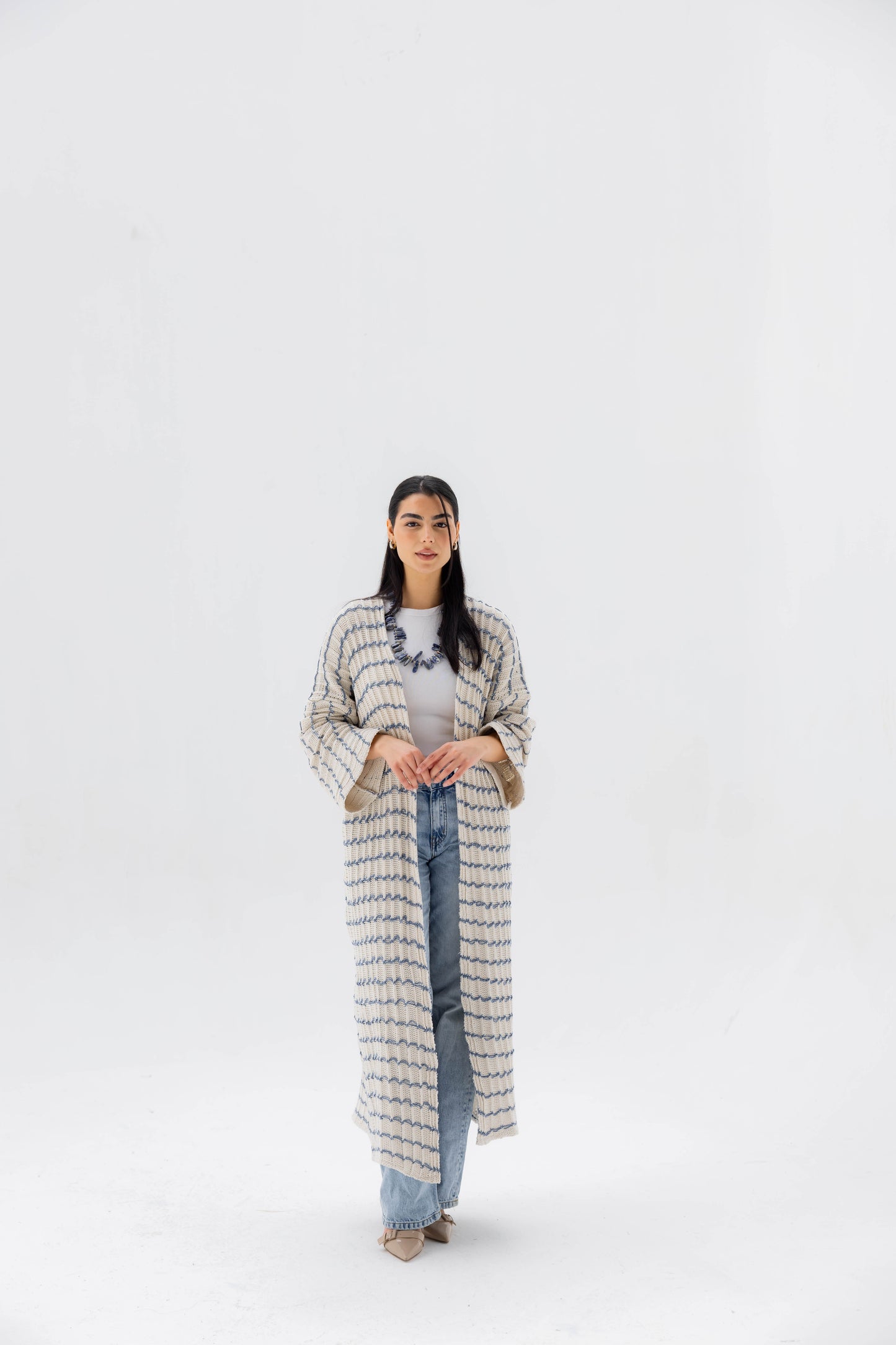 Horizon Glow Cardigan in Blue