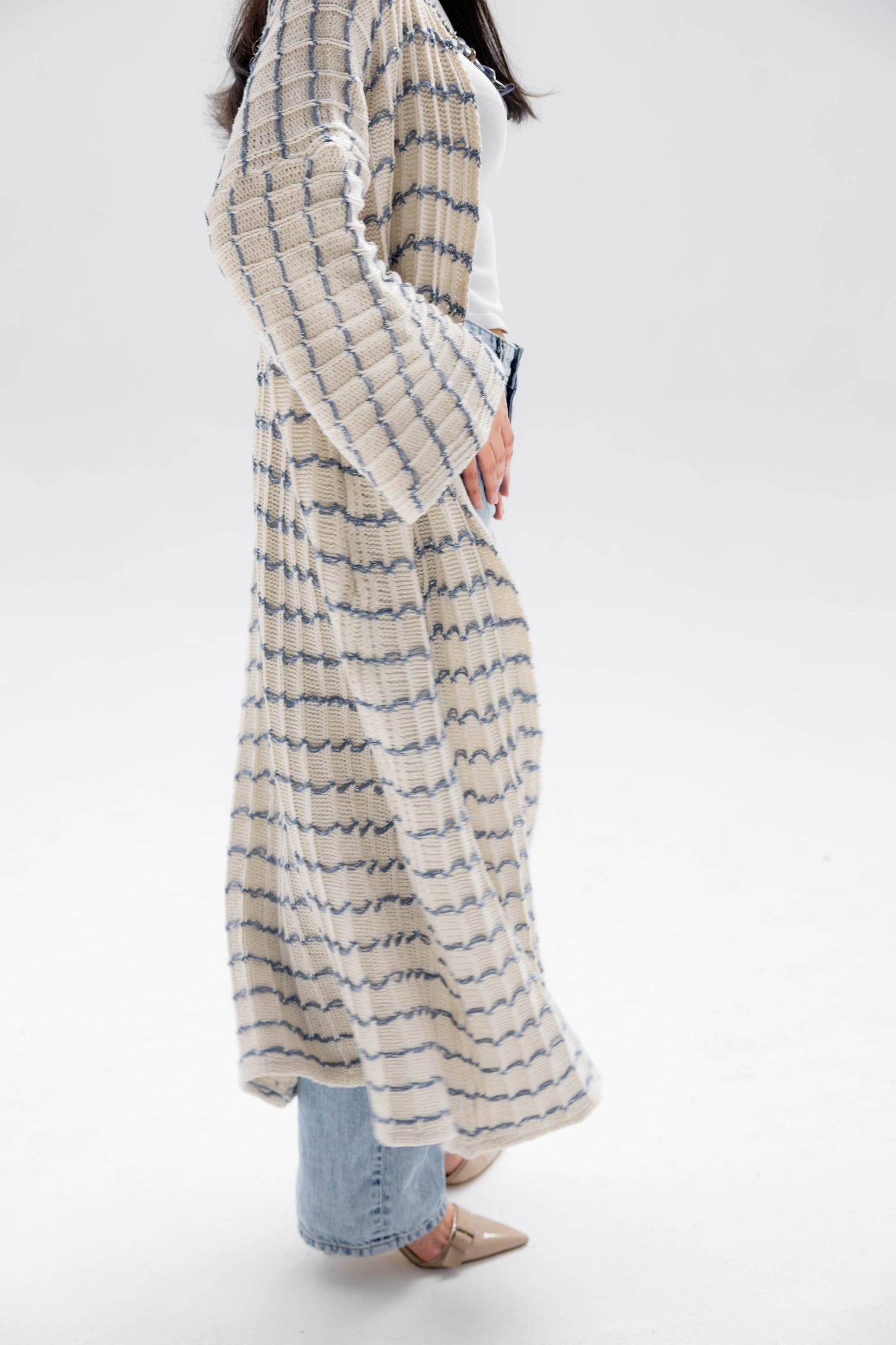 Horizon Glow Cardigan in Blue